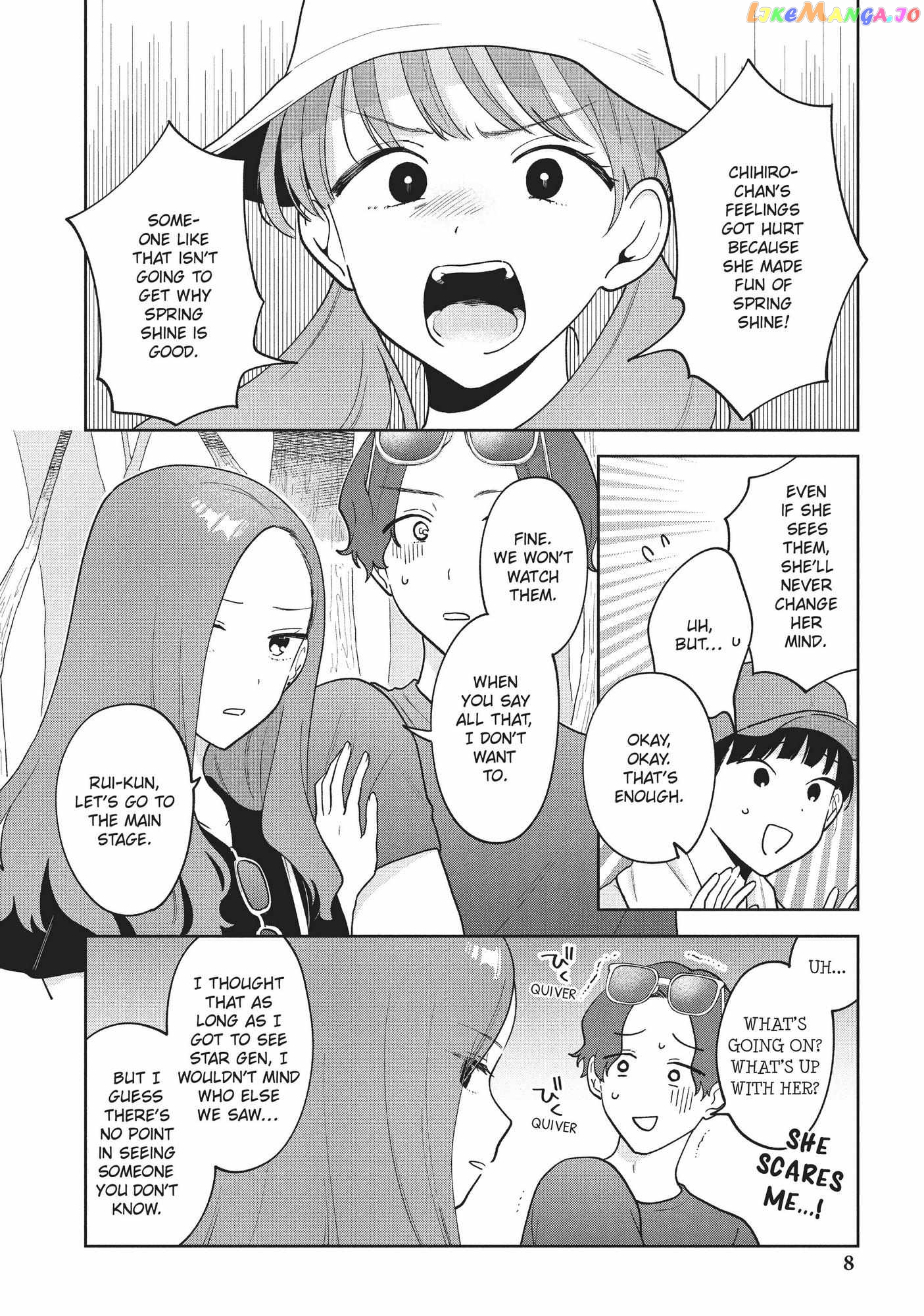 Oshi ga Tonari de Jugyou ni Shuuchuu Dekinai! chapter 28 - page 9