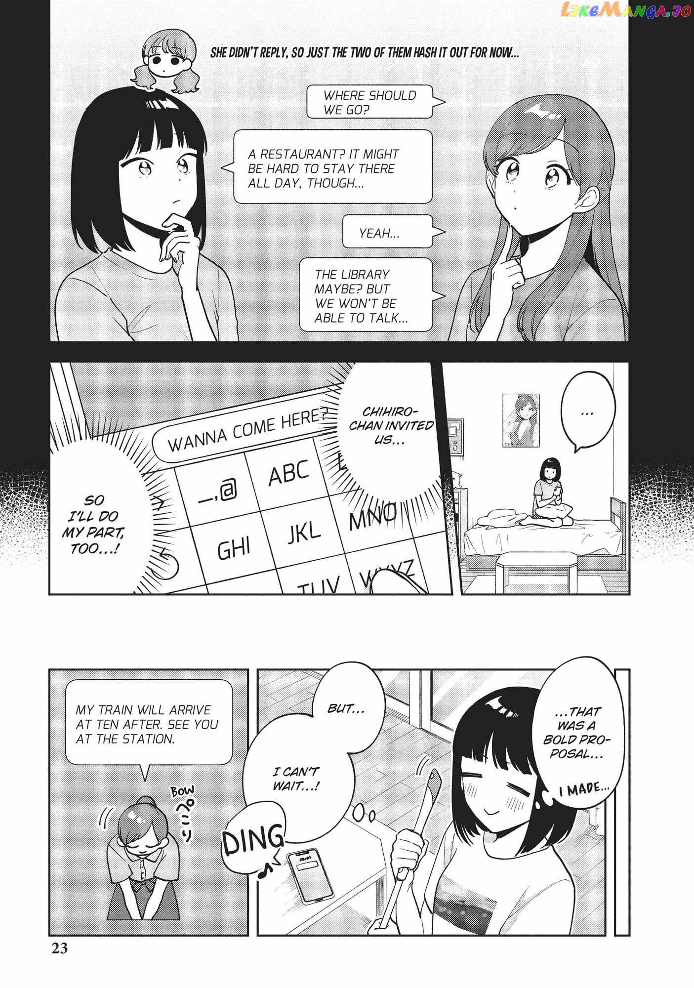 Oshi ga Tonari de Jugyou ni Shuuchuu Dekinai! chapter 29 - page 3