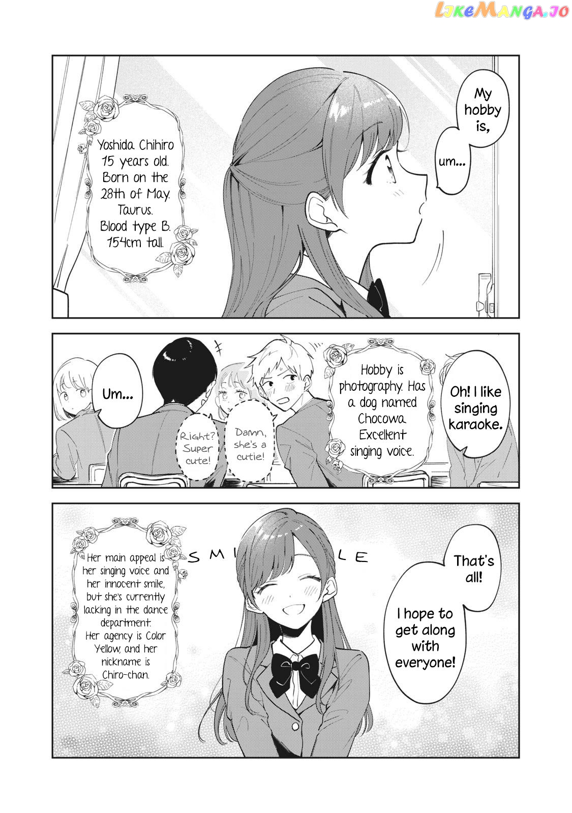 Oshi ga Tonari de Jugyou ni Shuuchuu Dekinai! chapter 1 - page 8
