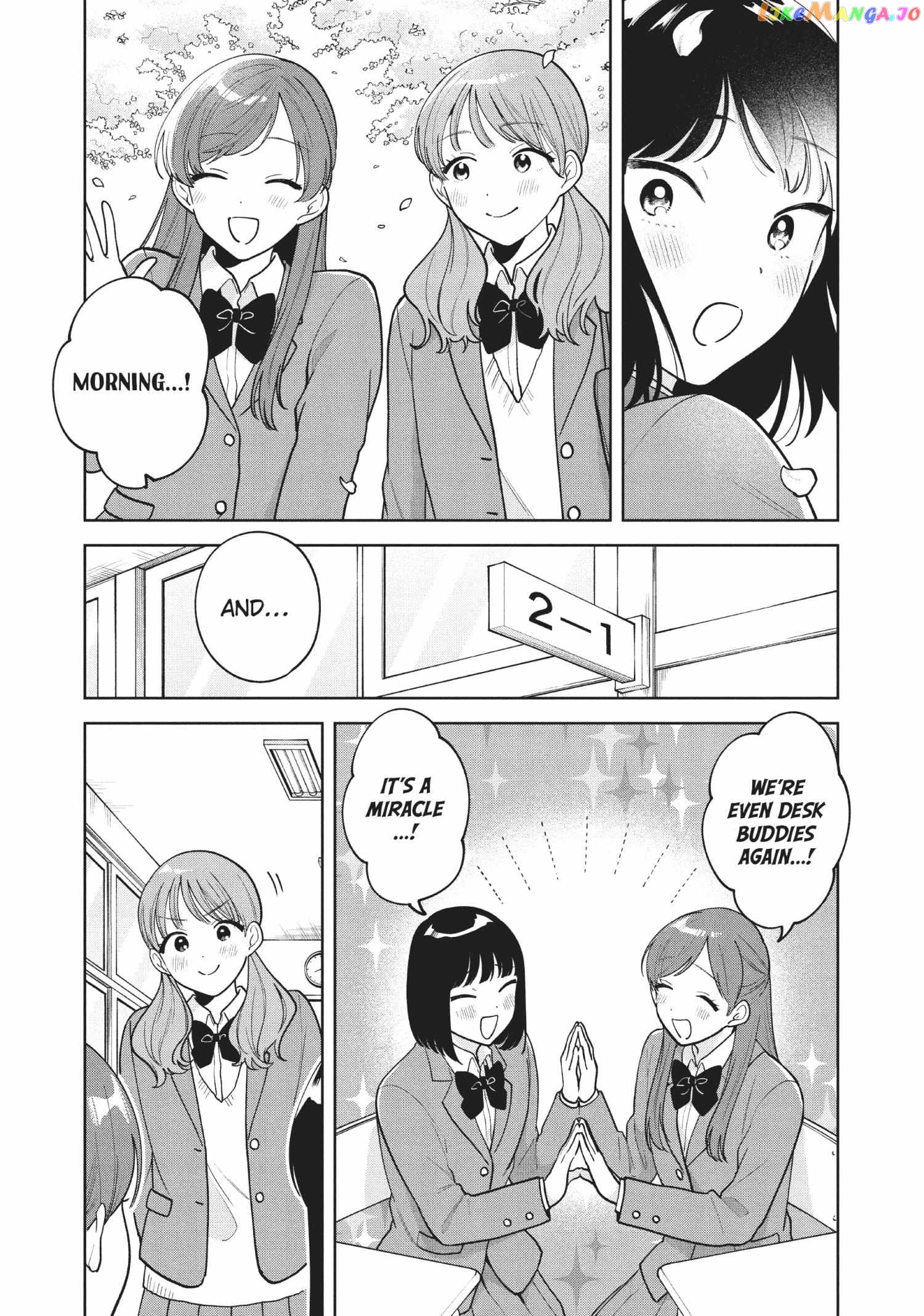 Oshi ga Tonari de Jugyou ni Shuuchuu Dekinai! chapter 55 - page 3