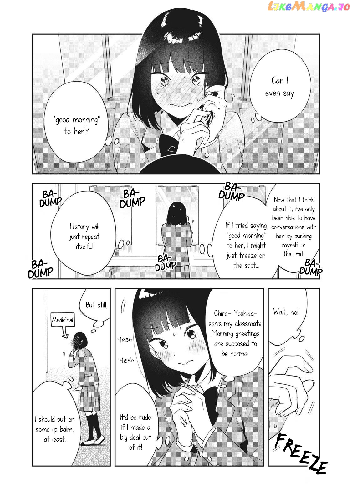 Oshi ga Tonari de Jugyou ni Shuuchuu Dekinai! chapter 3 - page 2