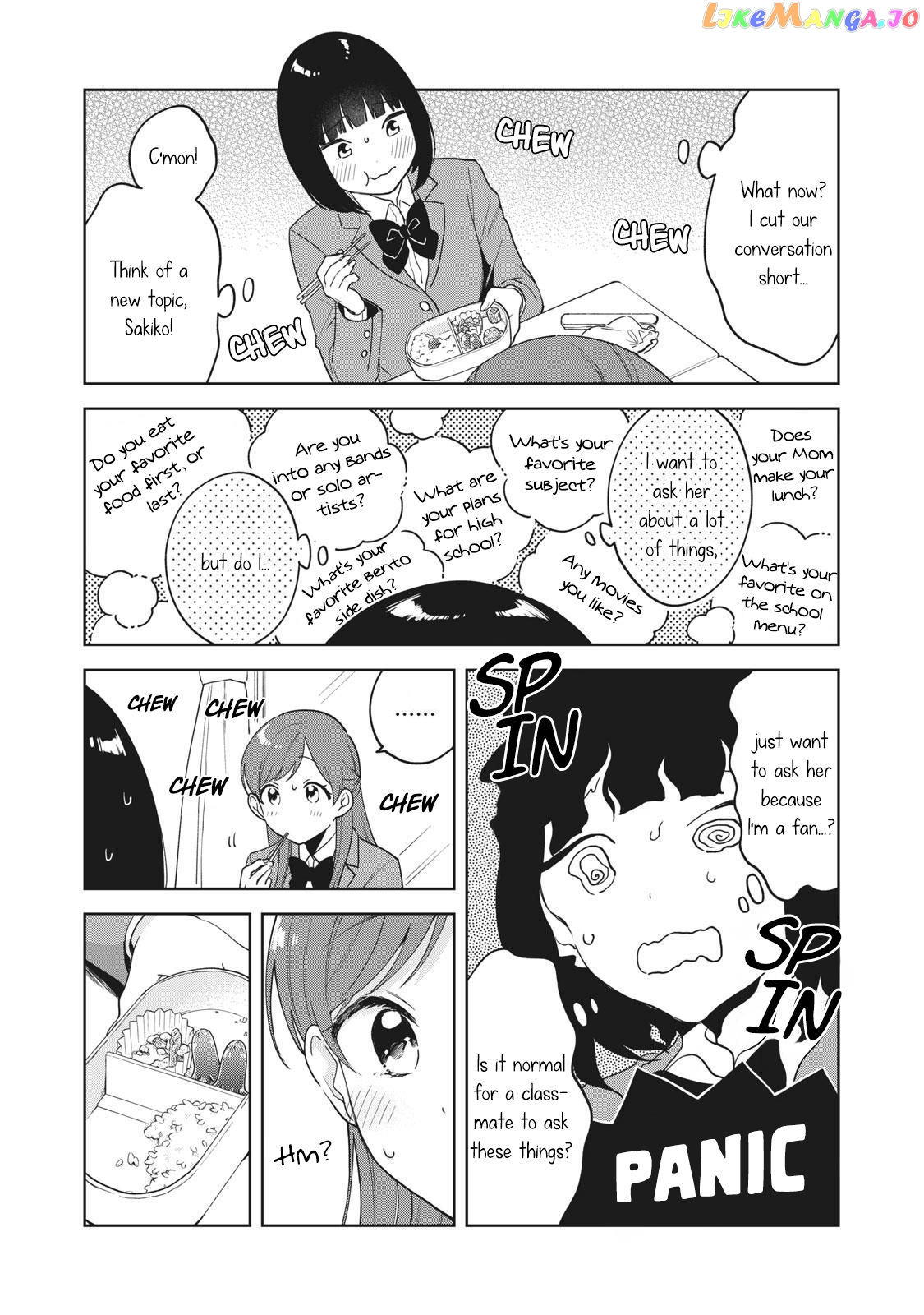 Oshi ga Tonari de Jugyou ni Shuuchuu Dekinai! chapter 3 - page 10