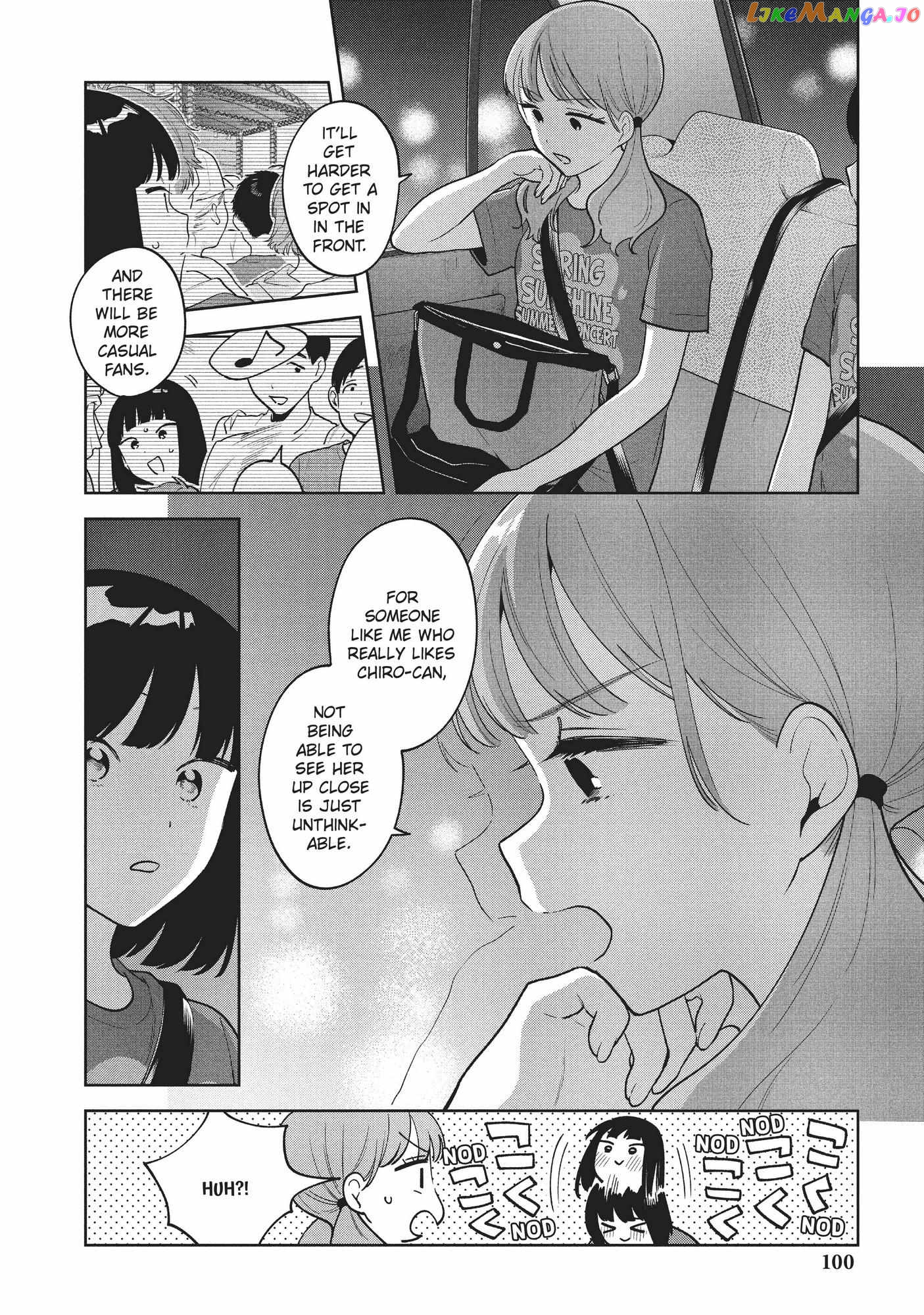 Oshi ga Tonari de Jugyou ni Shuuchuu Dekinai! chapter 33 - page 8