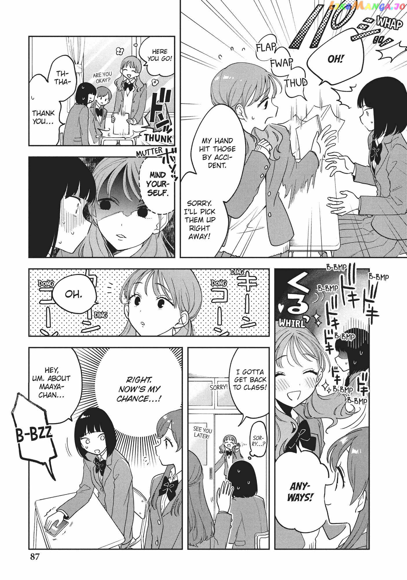 Oshi ga Tonari de Jugyou ni Shuuchuu Dekinai! chapter 4 - page 5