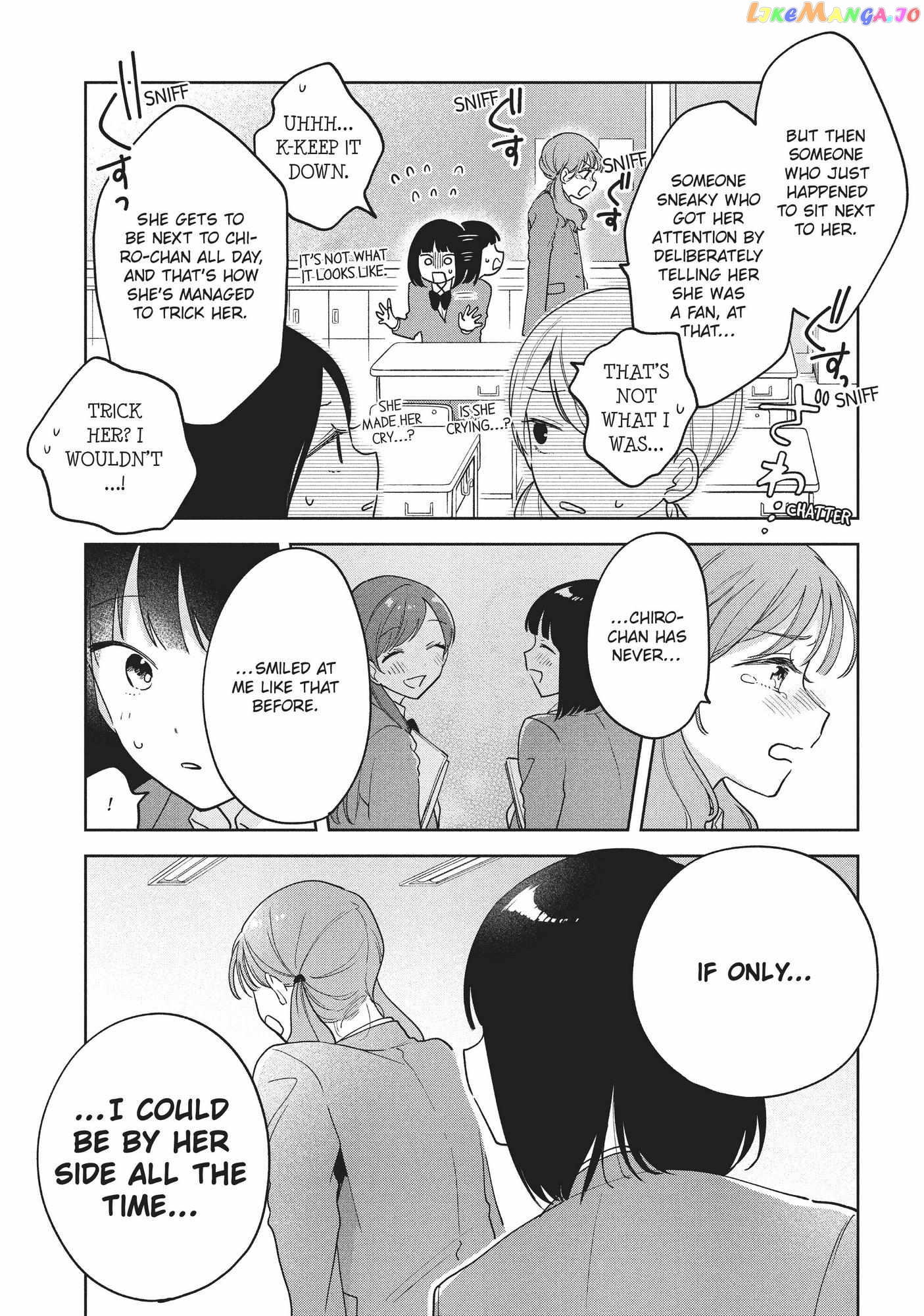 Oshi ga Tonari de Jugyou ni Shuuchuu Dekinai! chapter 4 - page 8