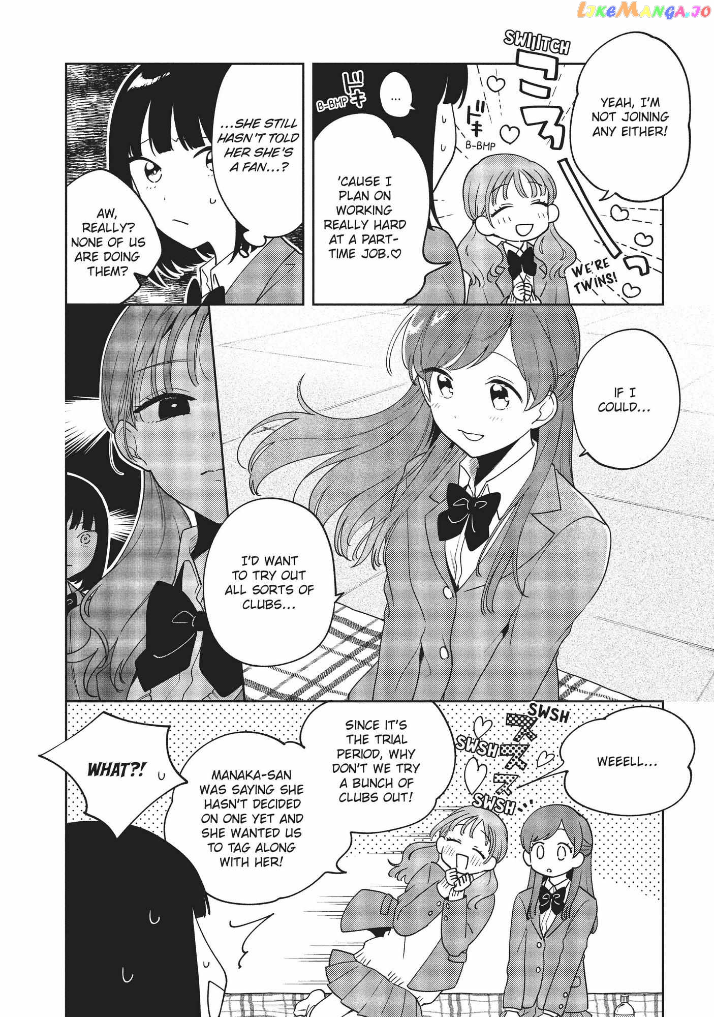 Oshi ga Tonari de Jugyou ni Shuuchuu Dekinai! chapter 5 - page 4