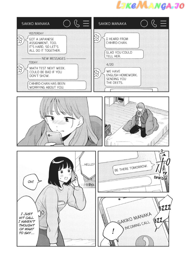 Oshi ga Tonari de Jugyou ni Shuuchuu Dekinai! chapter 59 - page 2