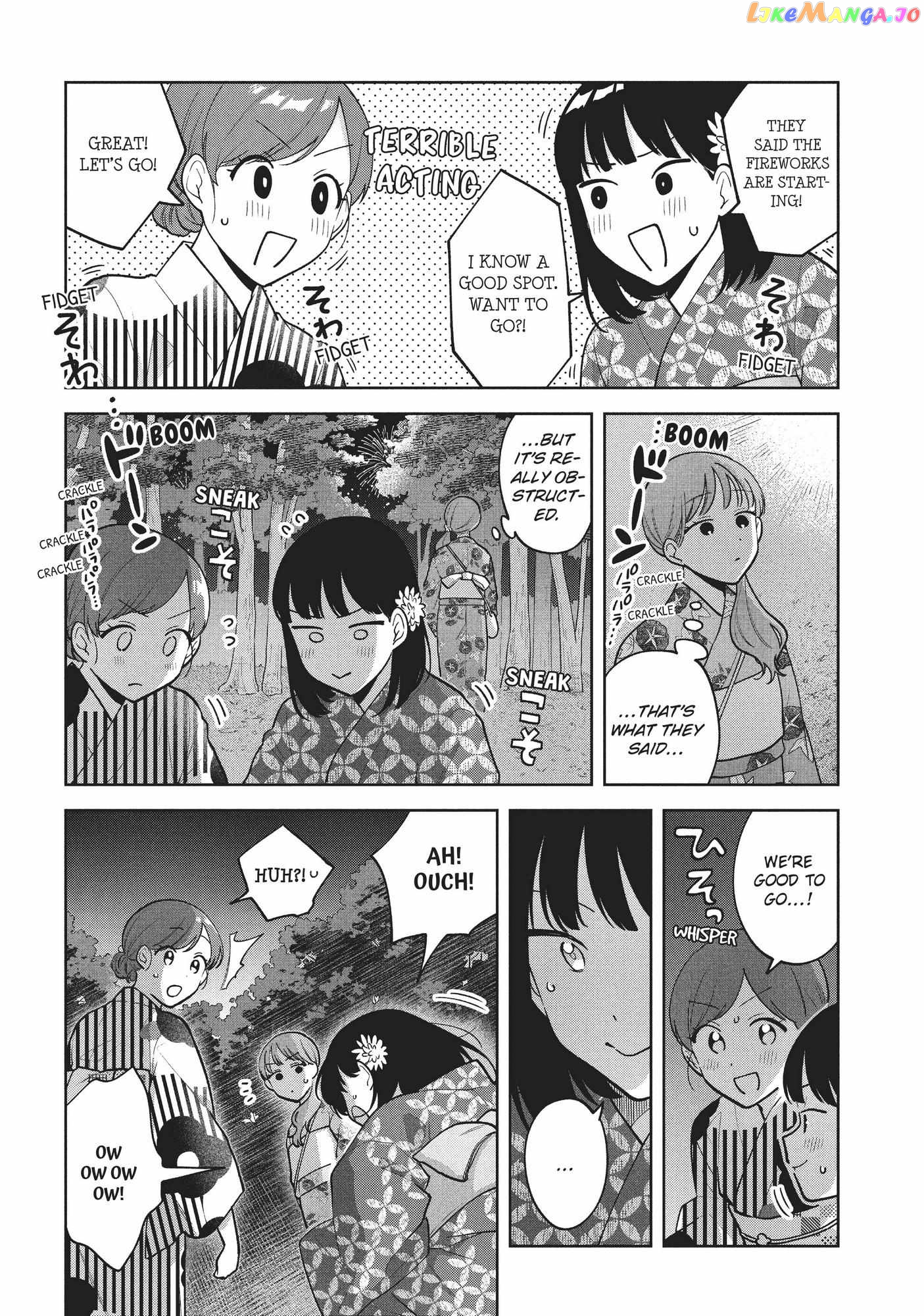 Oshi ga Tonari de Jugyou ni Shuuchuu Dekinai! chapter 35 - page 13