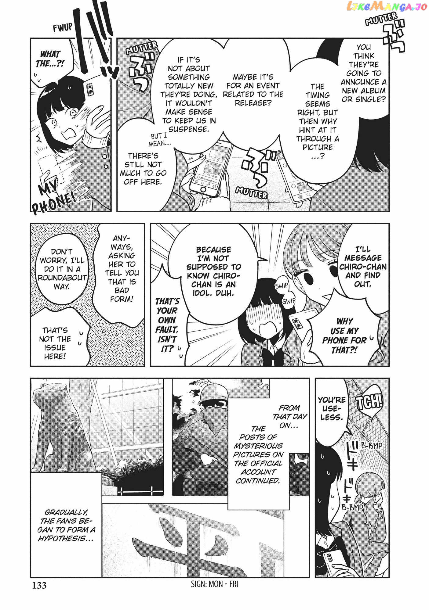 Oshi ga Tonari de Jugyou ni Shuuchuu Dekinai! chapter 6 - page 7