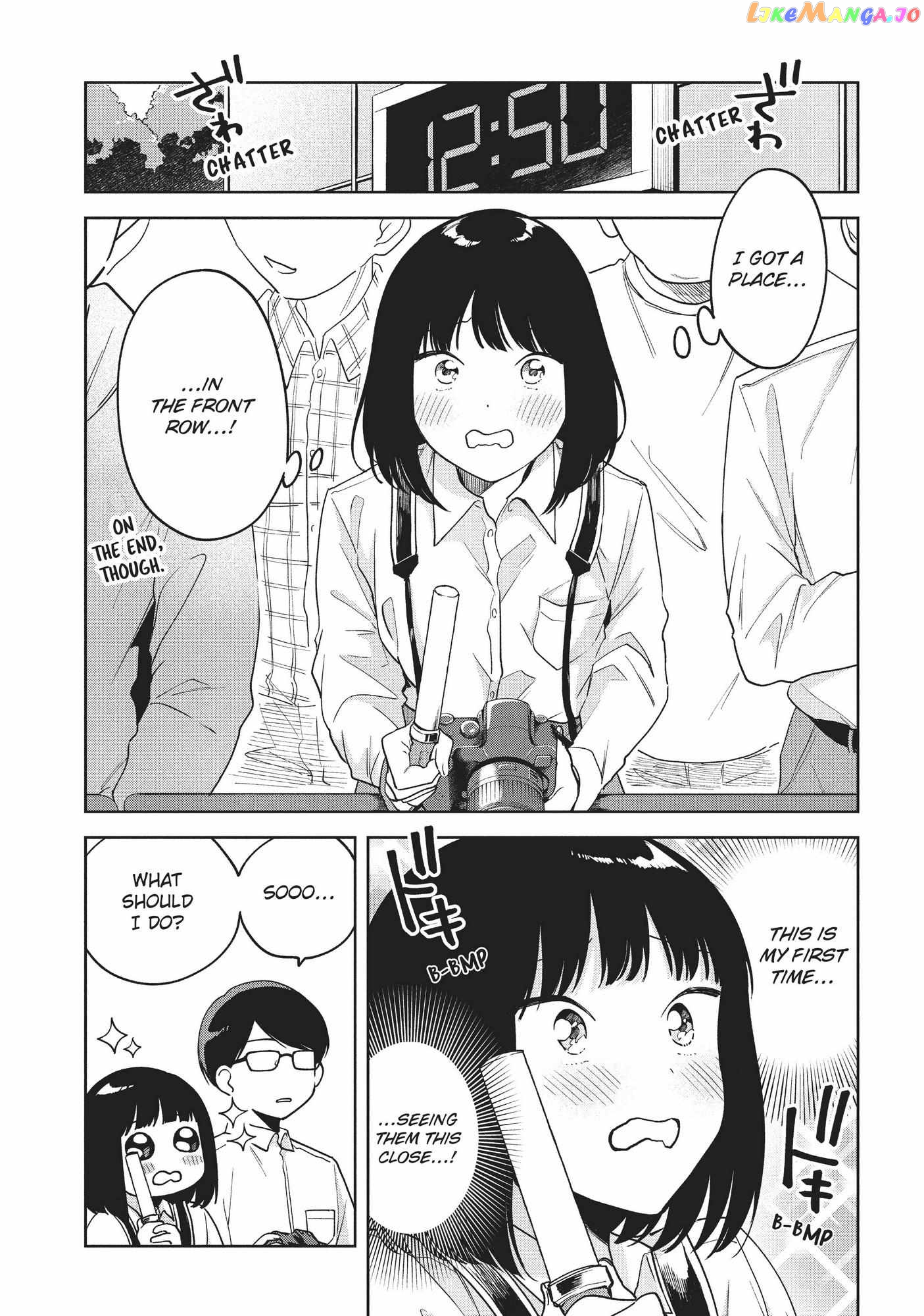 Oshi ga Tonari de Jugyou ni Shuuchuu Dekinai! chapter 8 - page 2
