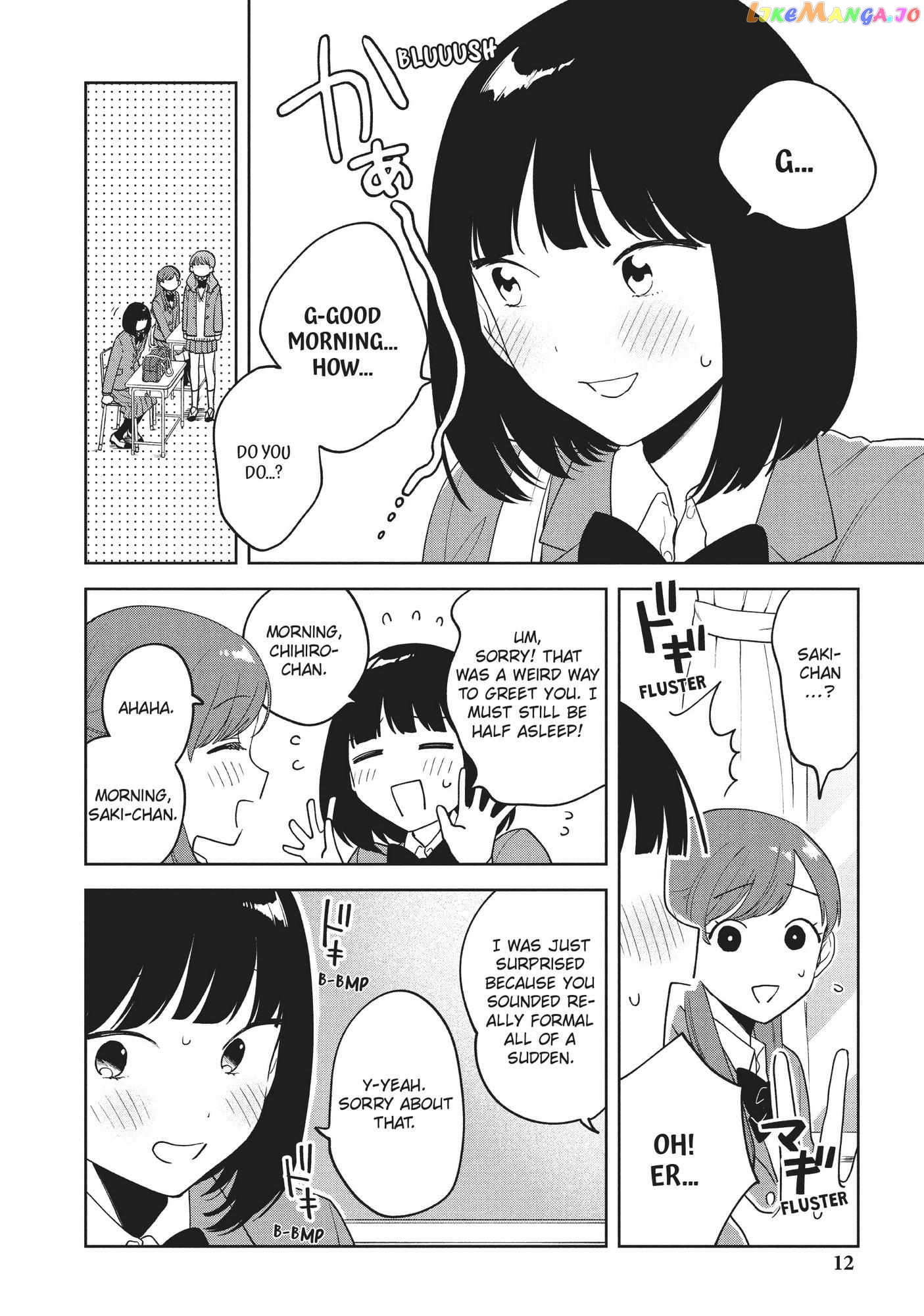Oshi ga Tonari de Jugyou ni Shuuchuu Dekinai! chapter 9 - page 13