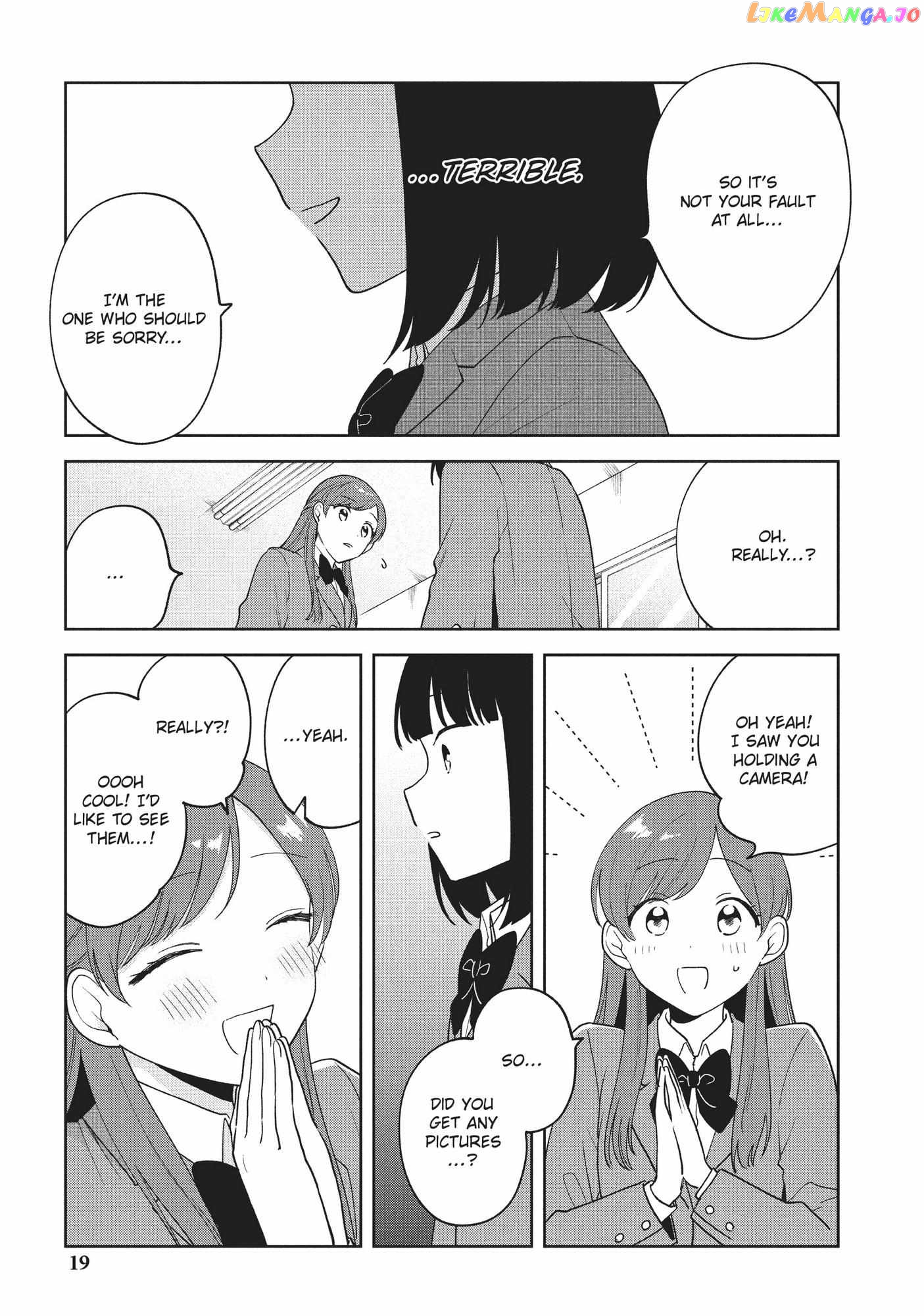 Oshi ga Tonari de Jugyou ni Shuuchuu Dekinai! chapter 9 - page 20