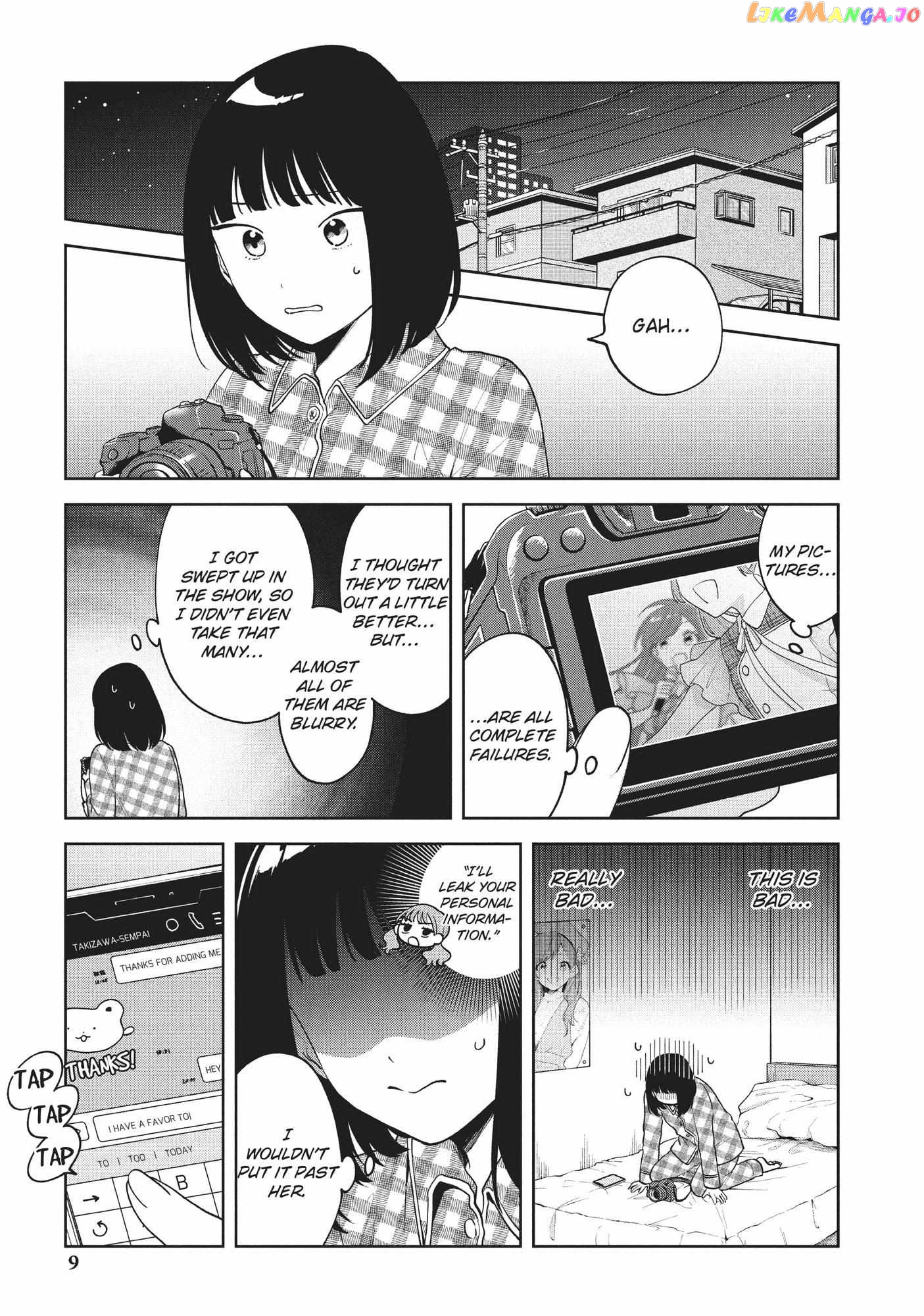 Oshi ga Tonari de Jugyou ni Shuuchuu Dekinai! chapter 9 - page 10