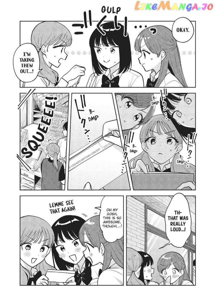 Oshi ga Tonari de Jugyou ni Shuuchuu Dekinai! chapter 63 - page 4