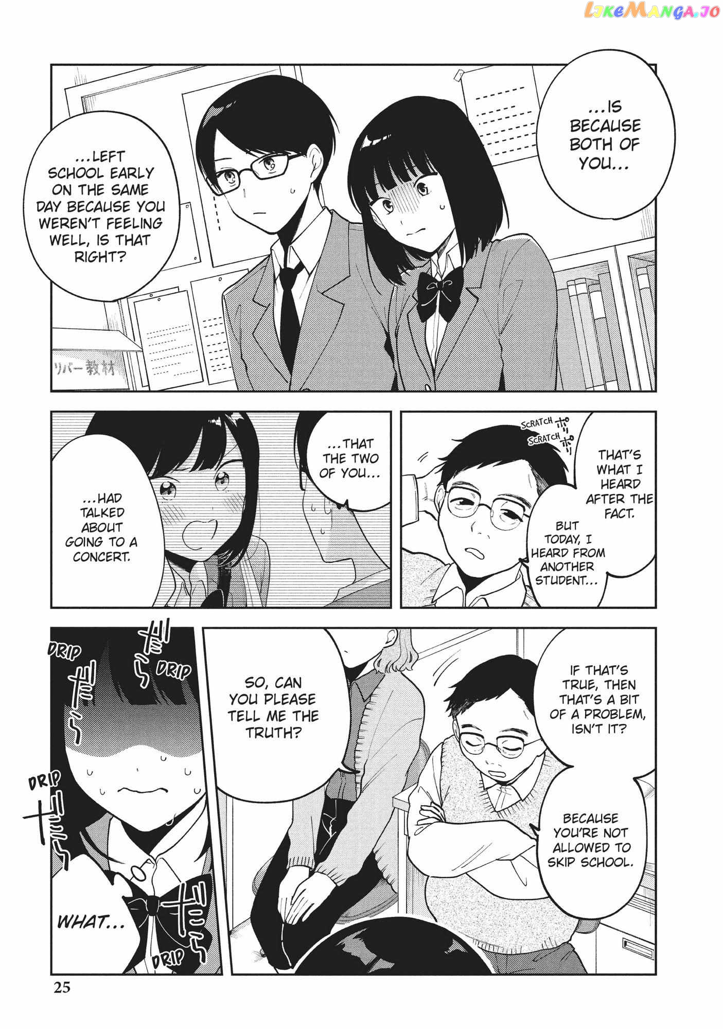 Oshi ga Tonari de Jugyou ni Shuuchuu Dekinai! chapter 10 - page 5