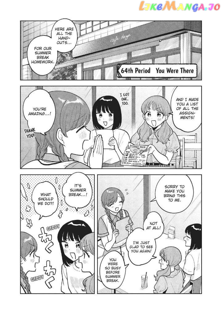 Oshi ga Tonari de Jugyou ni Shuuchuu Dekinai! chapter 64 - page 1