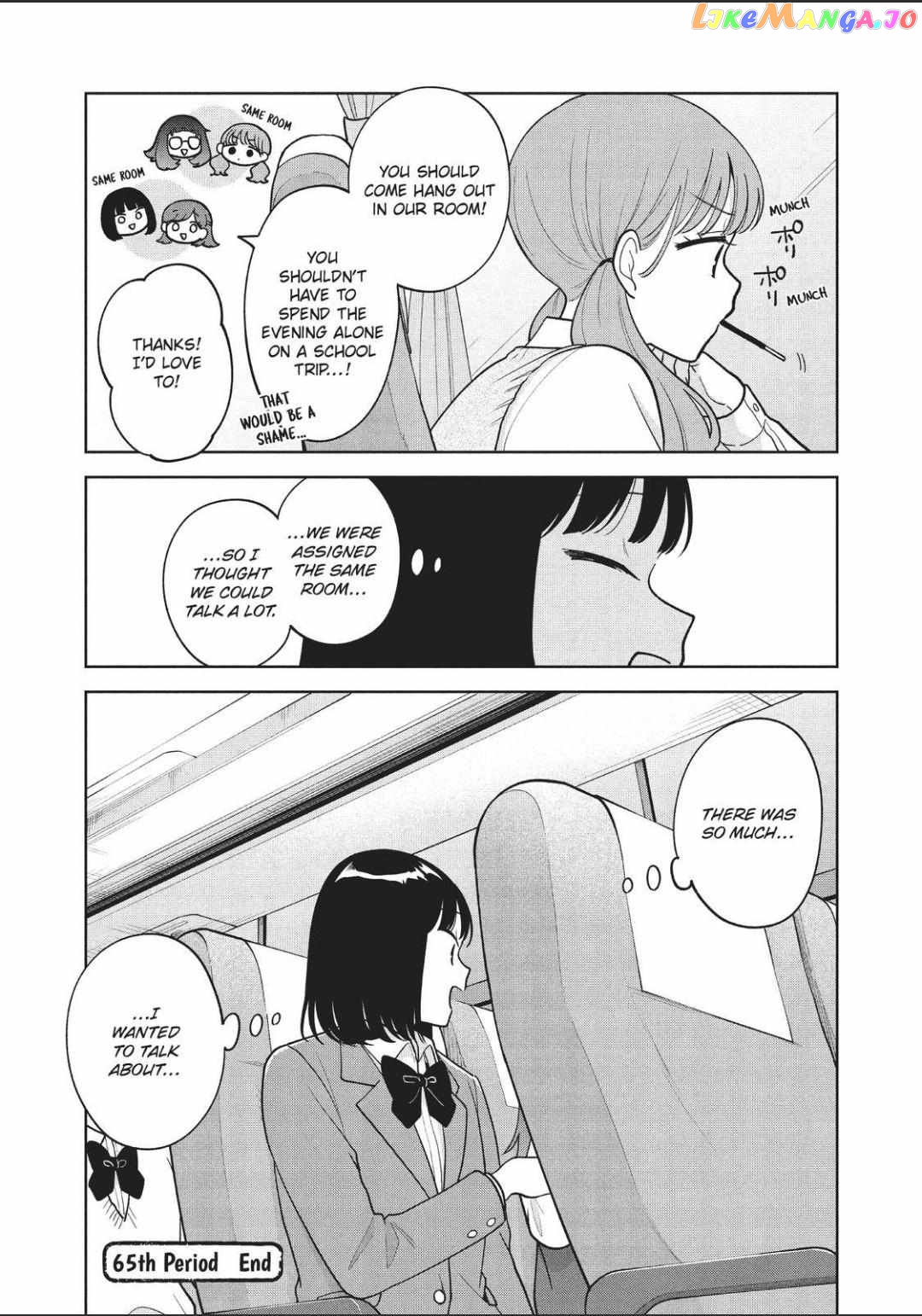 Oshi ga Tonari de Jugyou ni Shuuchuu Dekinai! chapter 65 - page 18