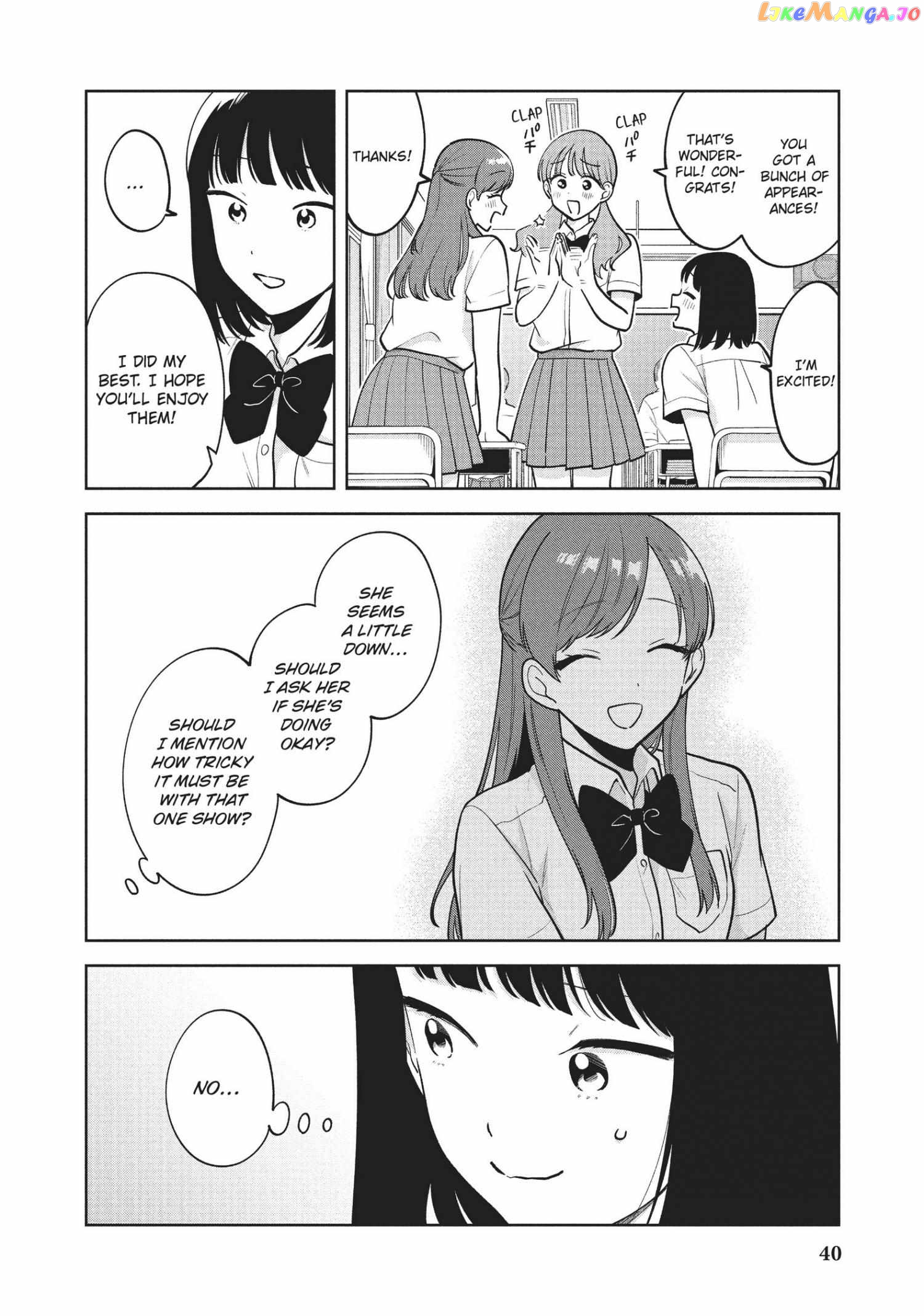 Oshi ga Tonari de Jugyou ni Shuuchuu Dekinai! chapter 40 - page 4