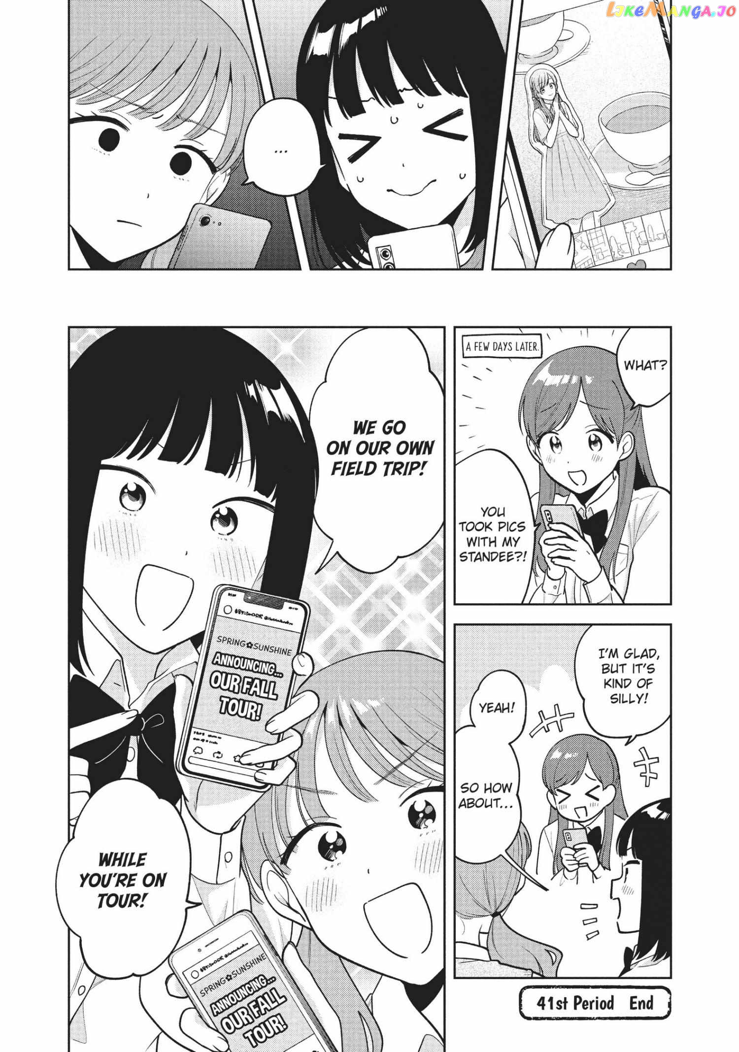 Oshi ga Tonari de Jugyou ni Shuuchuu Dekinai! chapter 41 - page 18