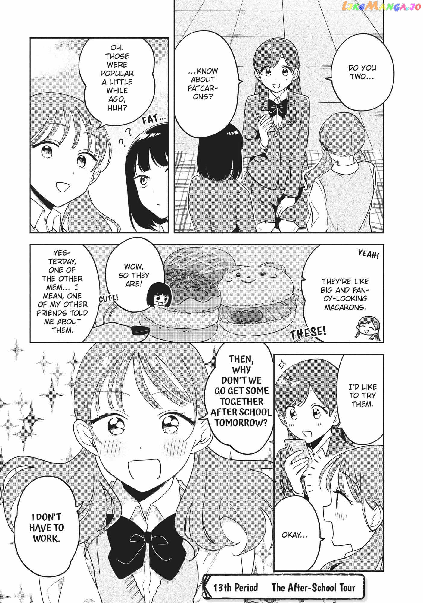 Oshi ga Tonari de Jugyou ni Shuuchuu Dekinai! chapter 13 - page 1