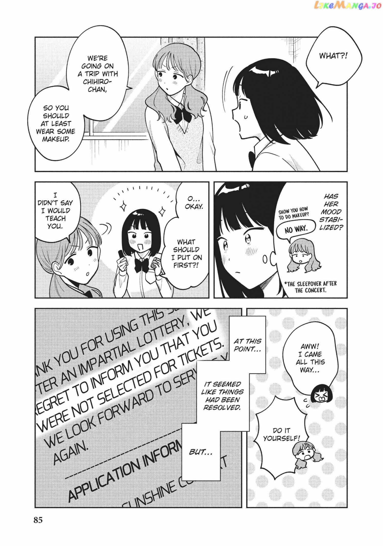 Oshi ga Tonari de Jugyou ni Shuuchuu Dekinai! chapter 42 - page 11