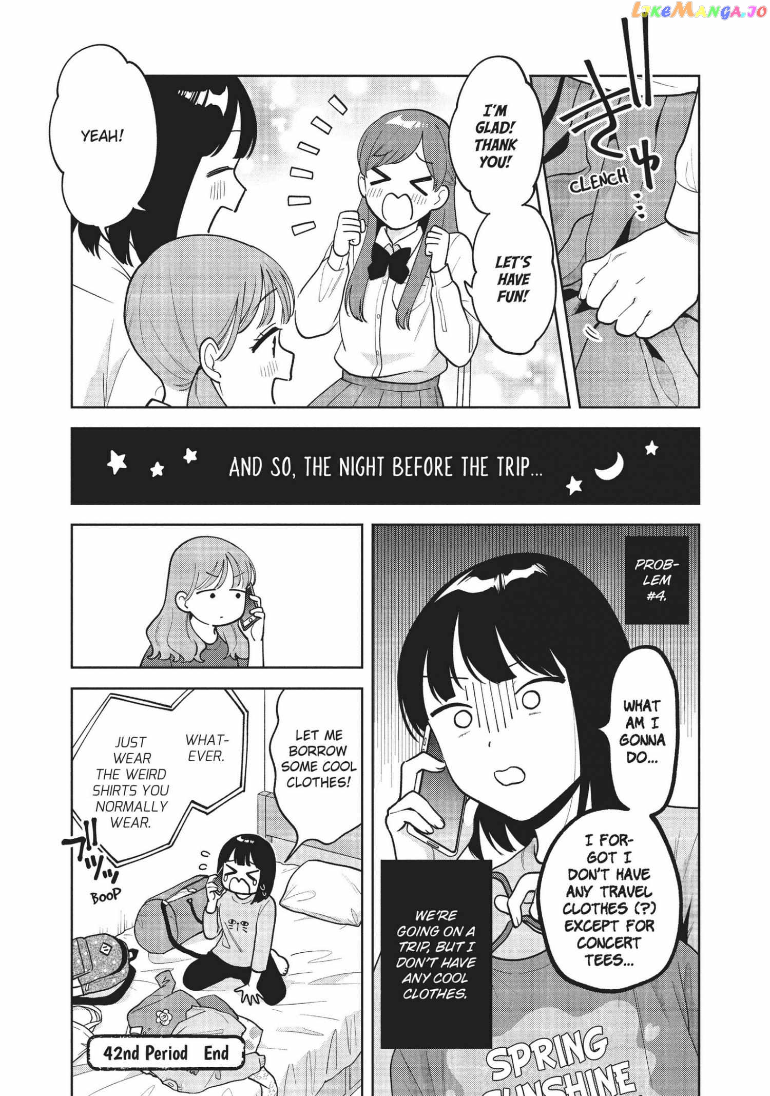 Oshi ga Tonari de Jugyou ni Shuuchuu Dekinai! chapter 42 - page 18