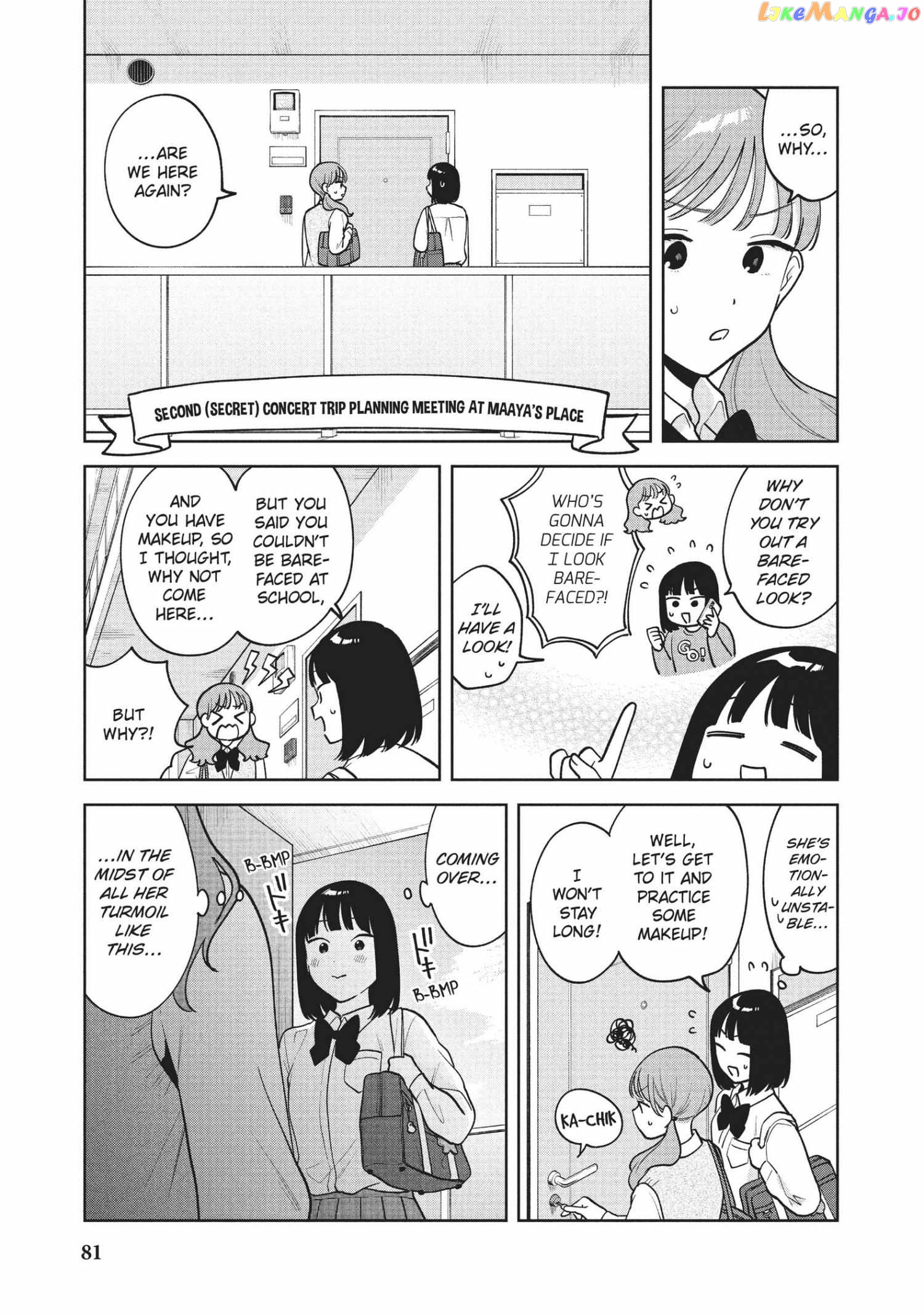 Oshi ga Tonari de Jugyou ni Shuuchuu Dekinai! chapter 42 - page 7