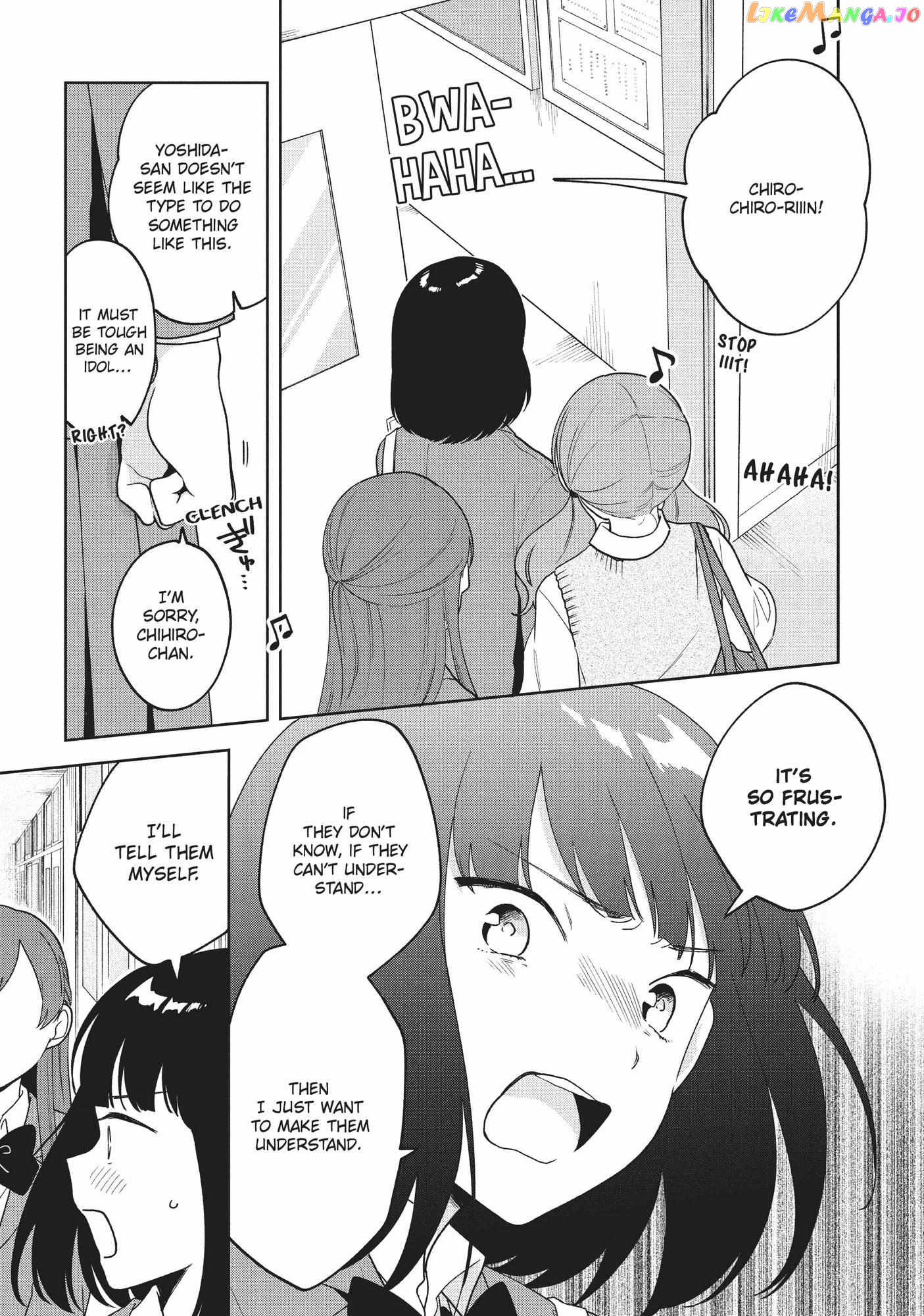Oshi ga Tonari de Jugyou ni Shuuchuu Dekinai! chapter 14 - page 11