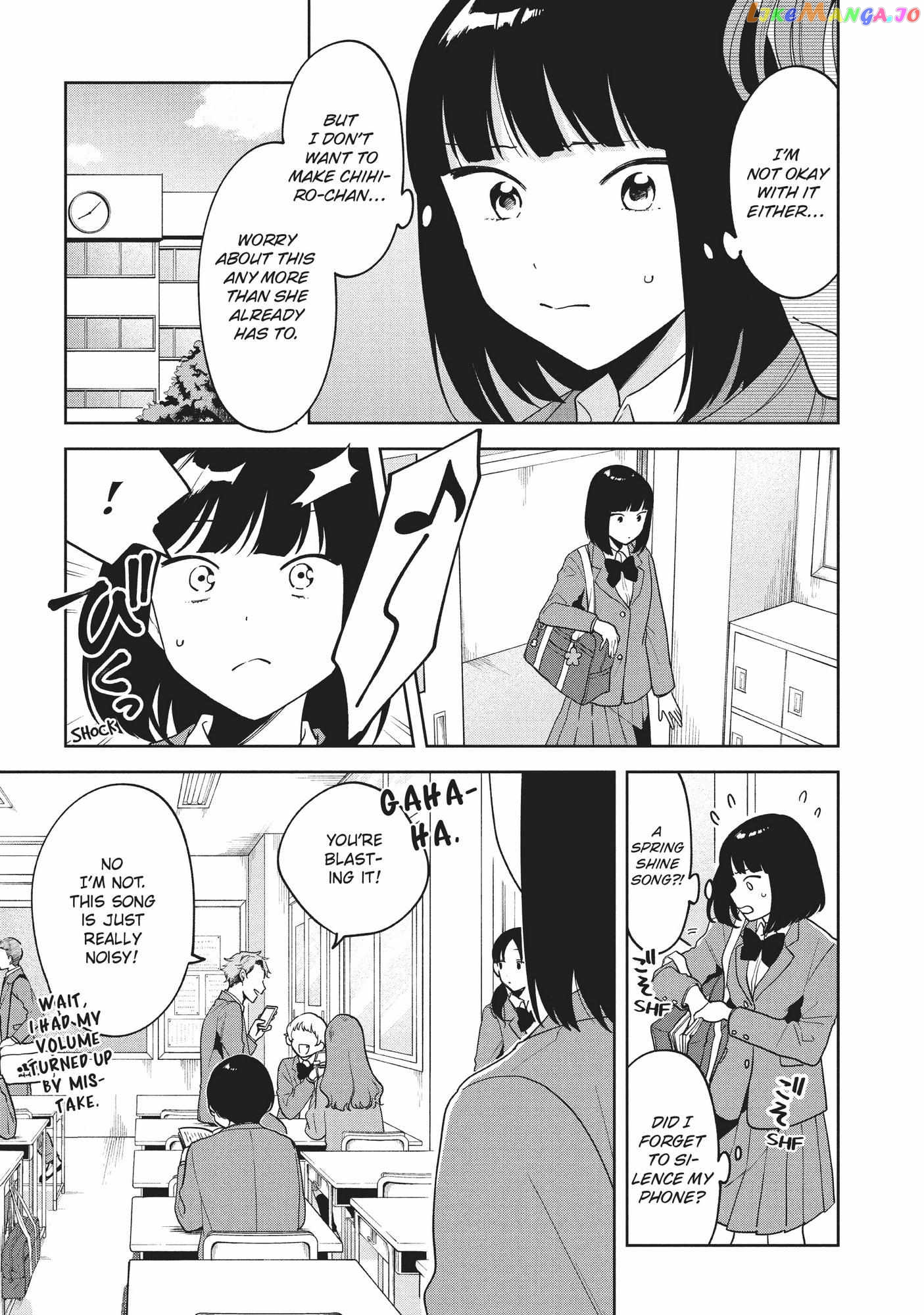 Oshi ga Tonari de Jugyou ni Shuuchuu Dekinai! chapter 14 - page 5