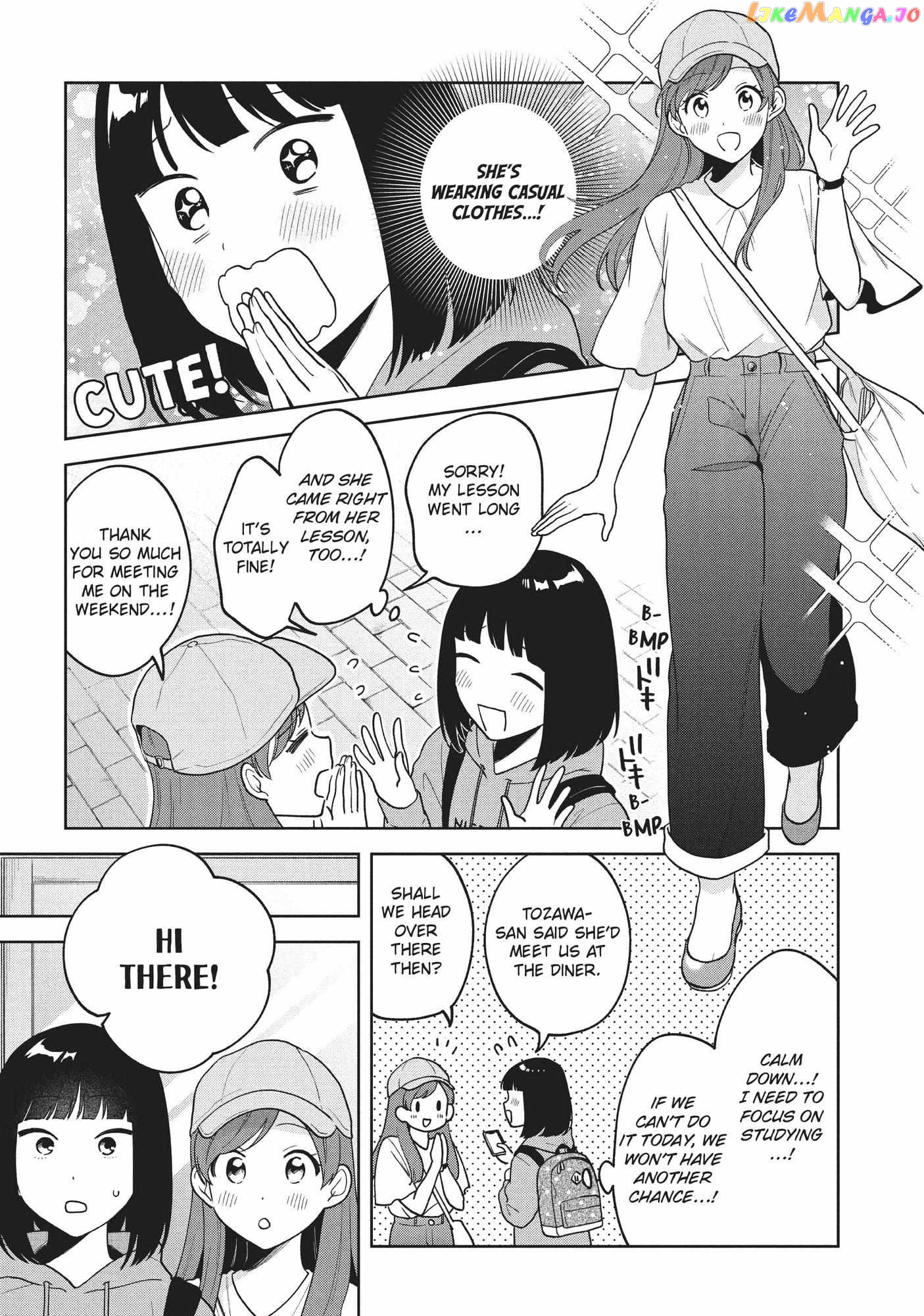 Oshi ga Tonari de Jugyou ni Shuuchuu Dekinai! chapter 15 - page 11