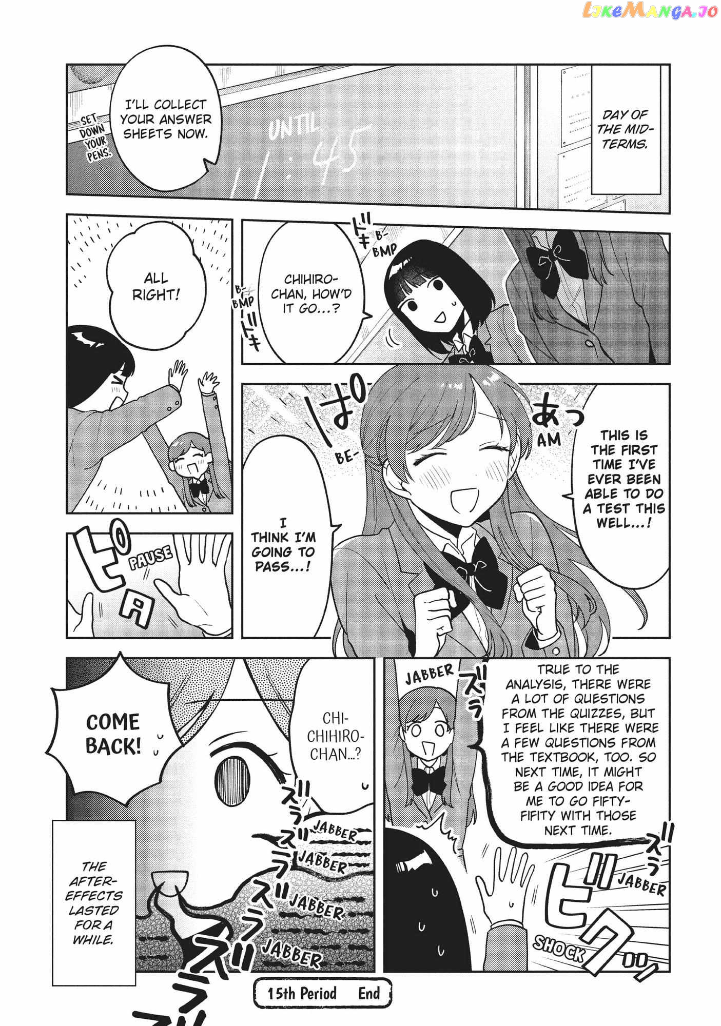 Oshi ga Tonari de Jugyou ni Shuuchuu Dekinai! chapter 15 - page 18