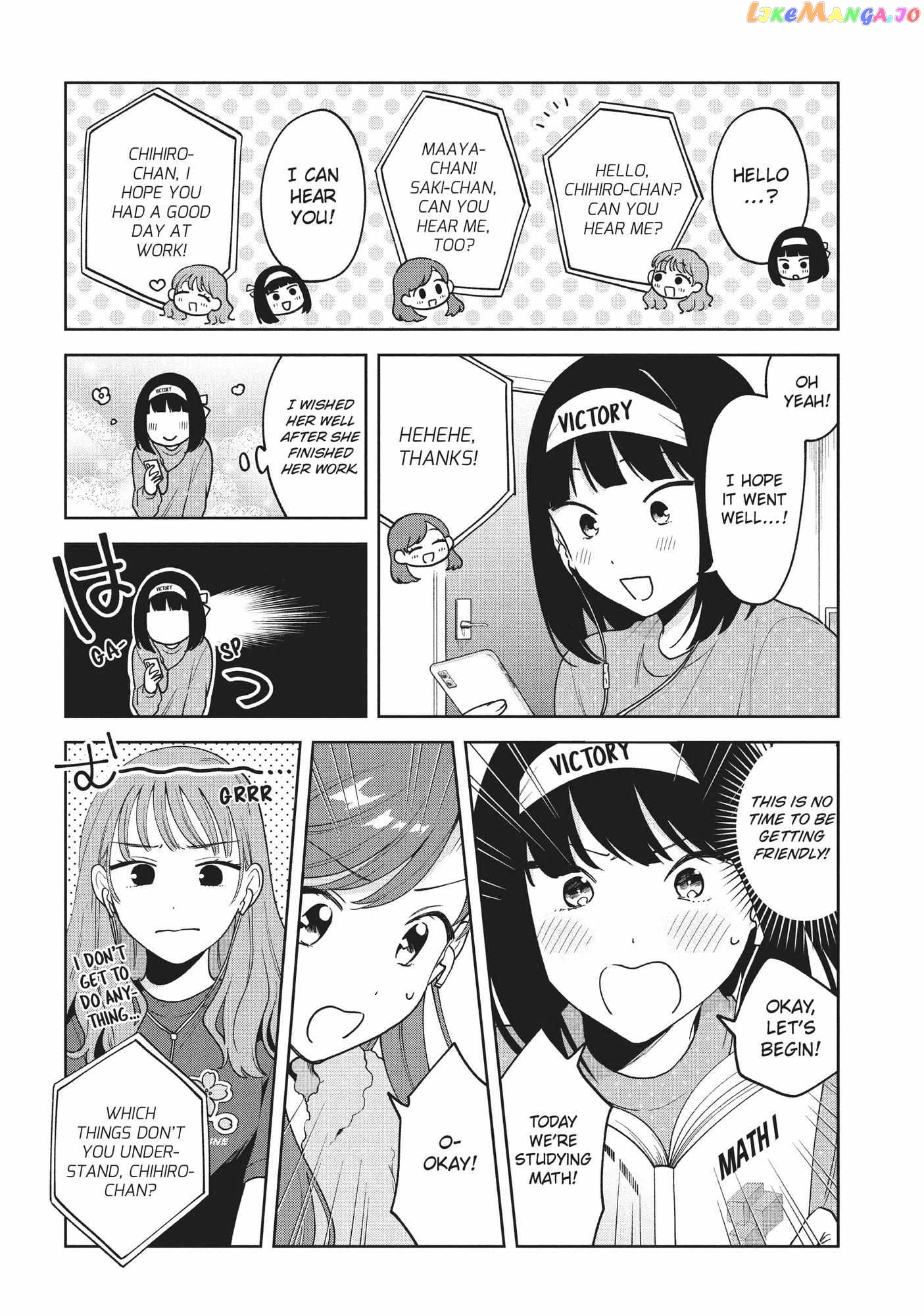 Oshi ga Tonari de Jugyou ni Shuuchuu Dekinai! chapter 15 - page 7
