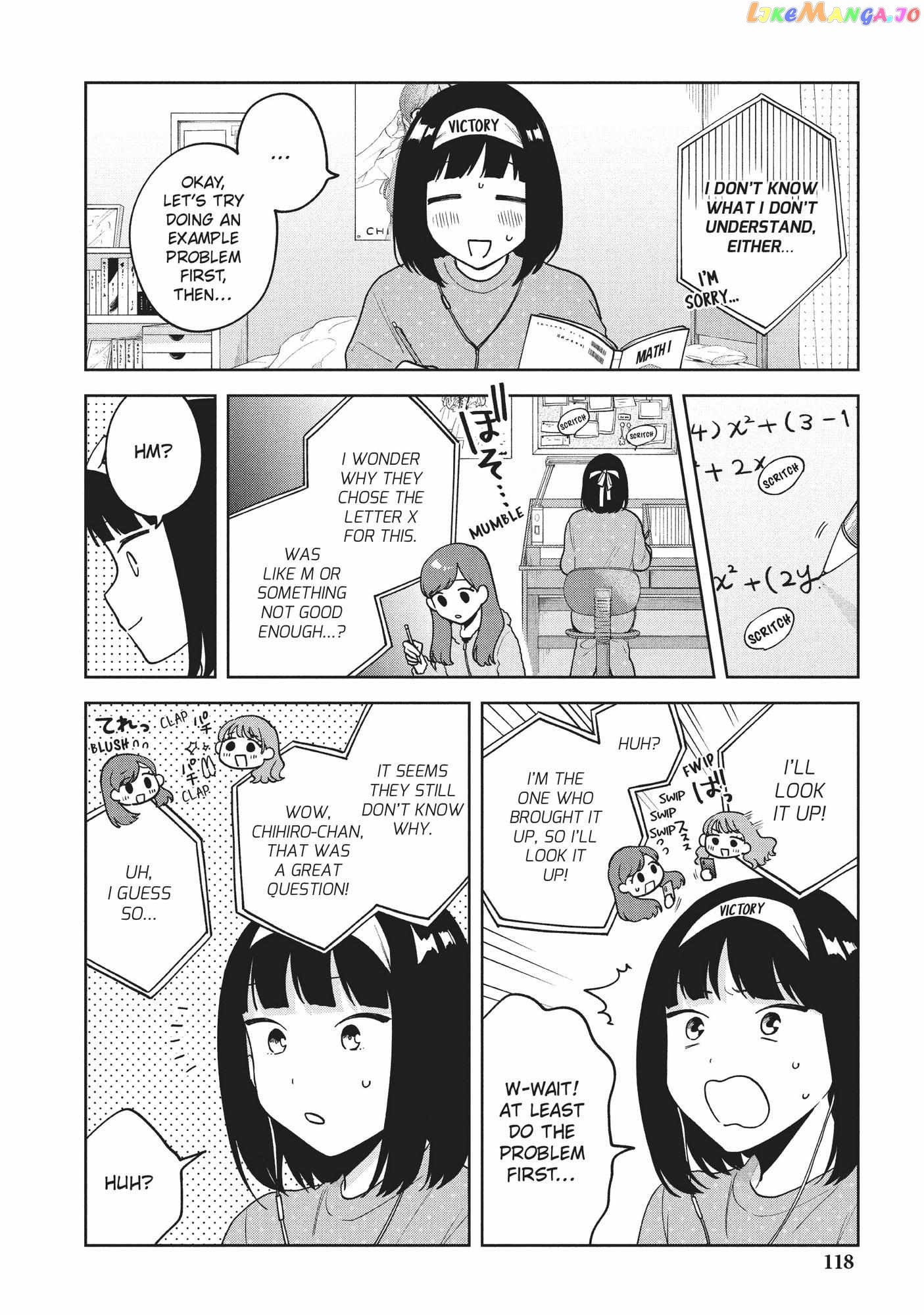 Oshi ga Tonari de Jugyou ni Shuuchuu Dekinai! chapter 15 - page 8