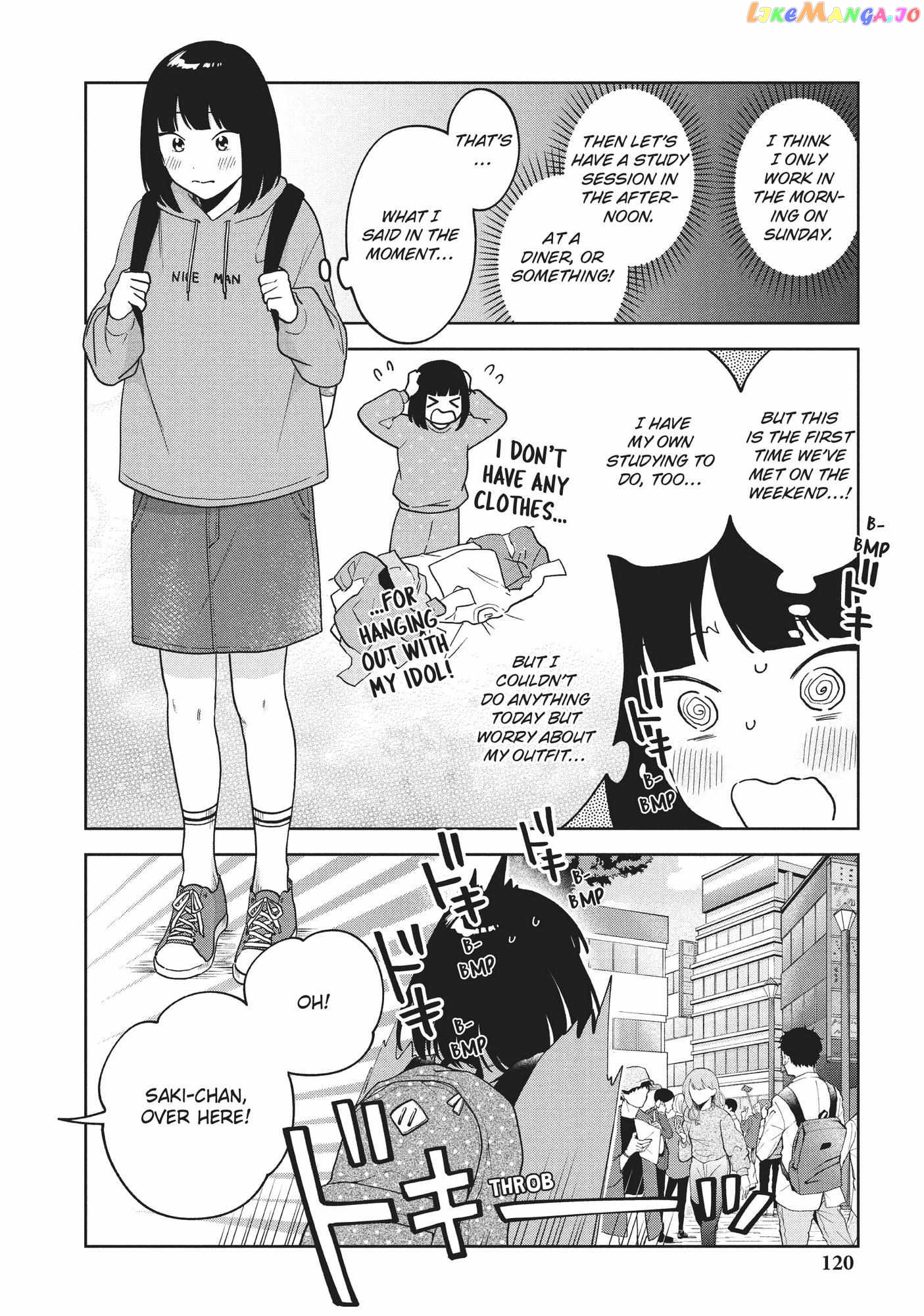 Oshi ga Tonari de Jugyou ni Shuuchuu Dekinai! chapter 15 - page 10