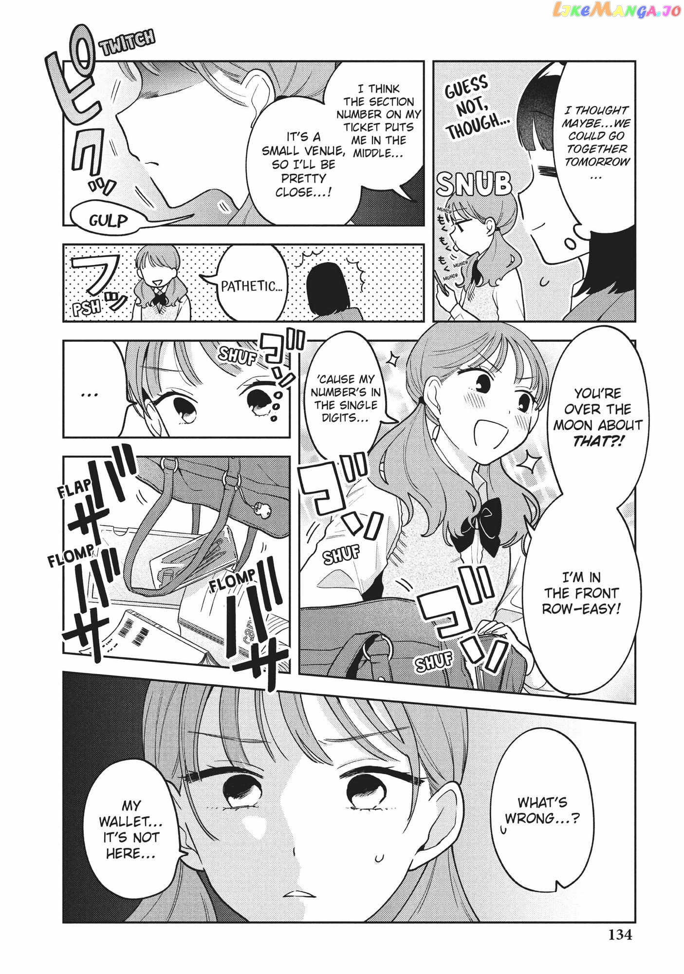 Oshi ga Tonari de Jugyou ni Shuuchuu Dekinai! chapter 16 - page 6