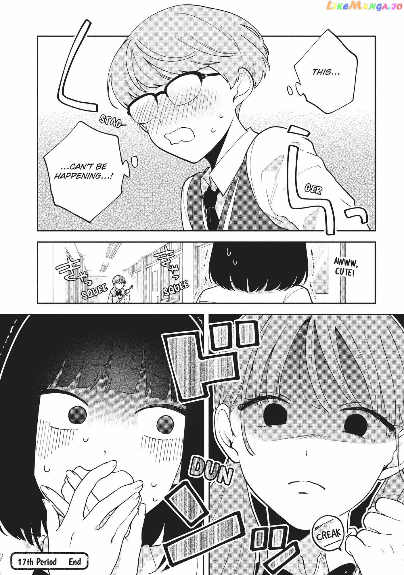 Oshi ga Tonari de Jugyou ni Shuuchuu Dekinai! chapter 17 - page 18