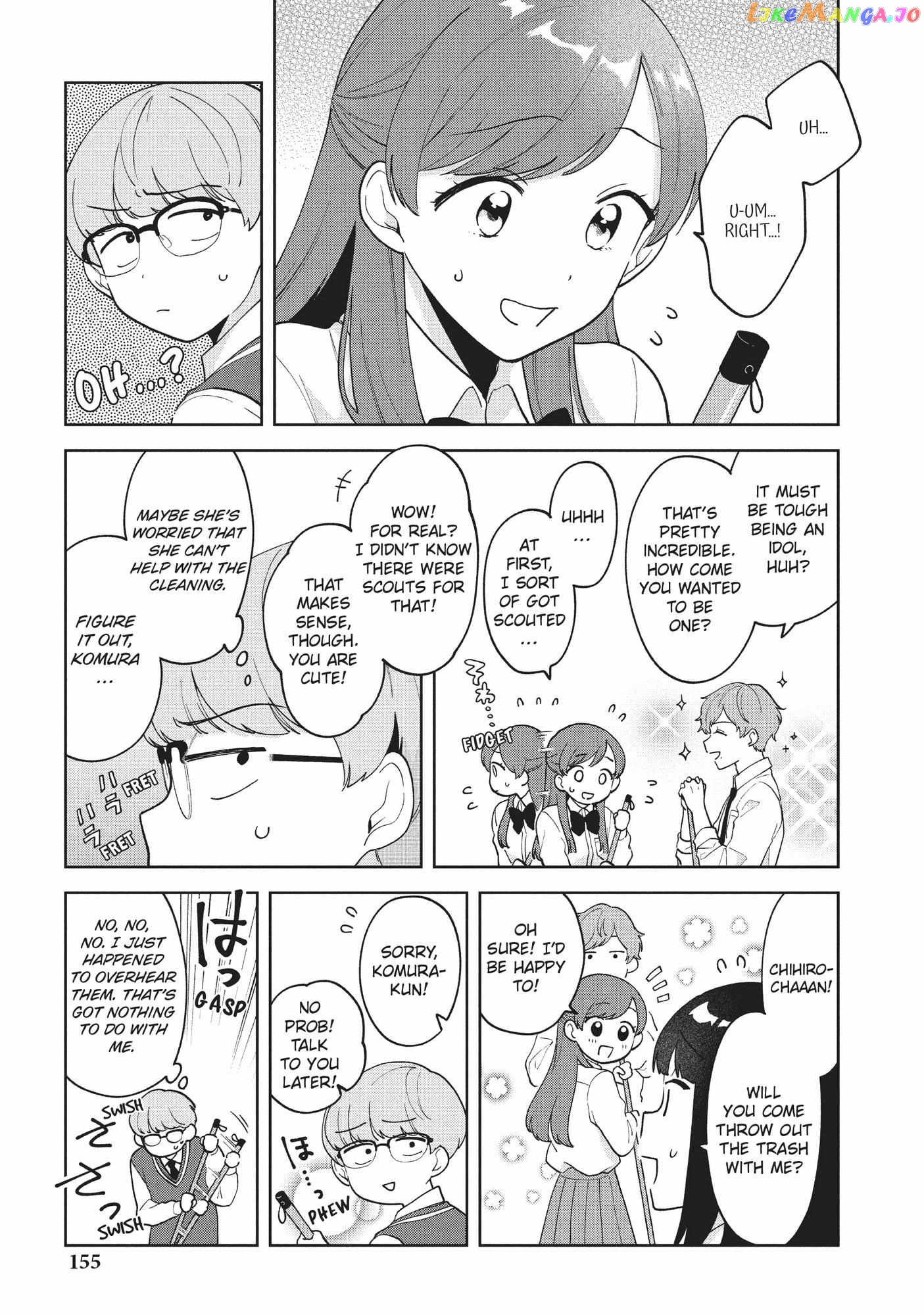 Oshi ga Tonari de Jugyou ni Shuuchuu Dekinai! chapter 17 - page 7