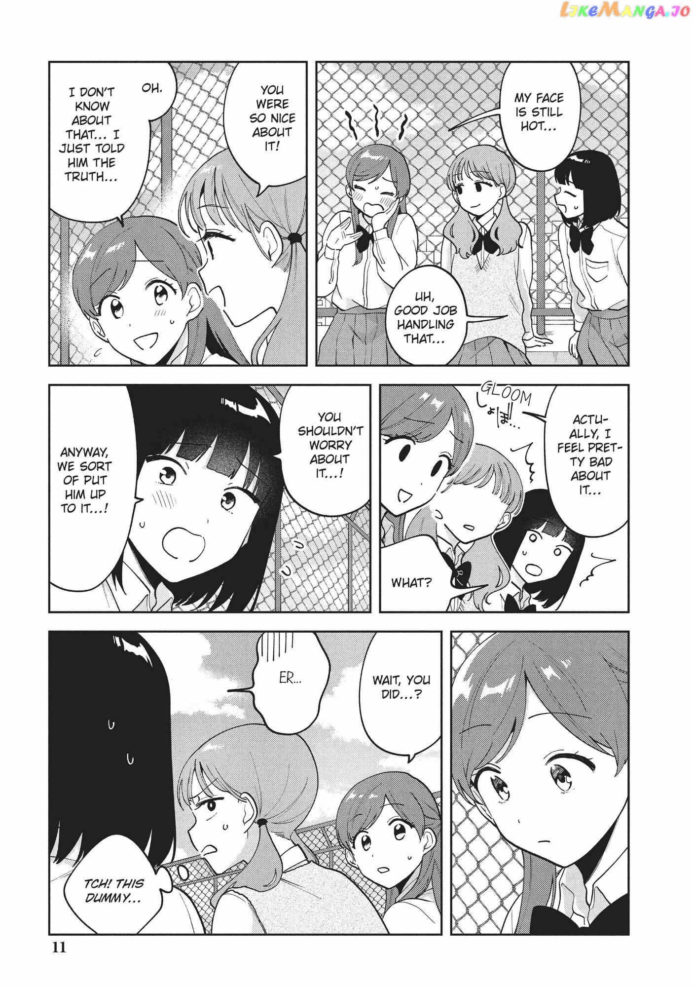 Oshi ga Tonari de Jugyou ni Shuuchuu Dekinai! chapter 19 - page 12