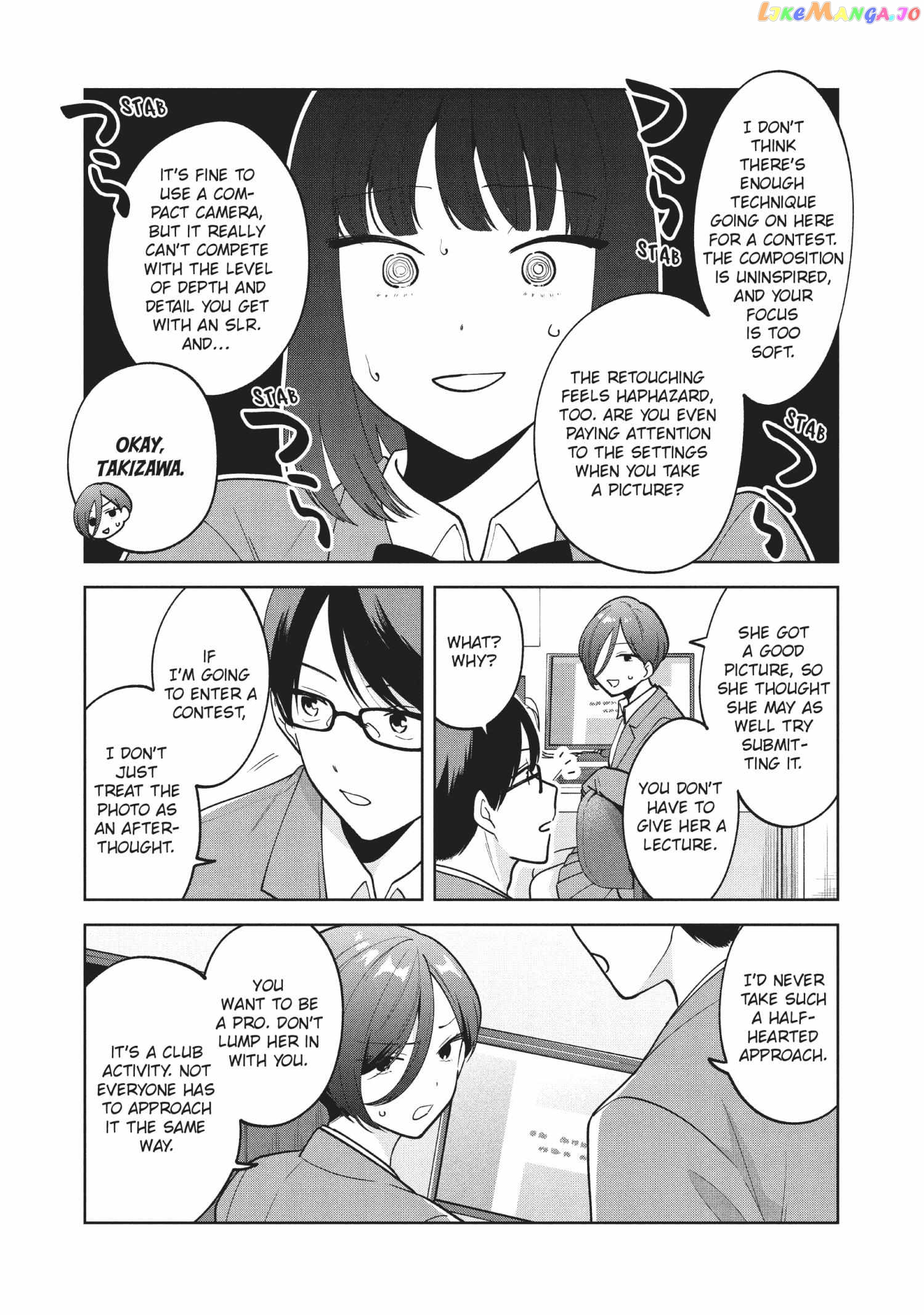 Oshi ga Tonari de Jugyou ni Shuuchuu Dekinai! chapter 48 - page 6