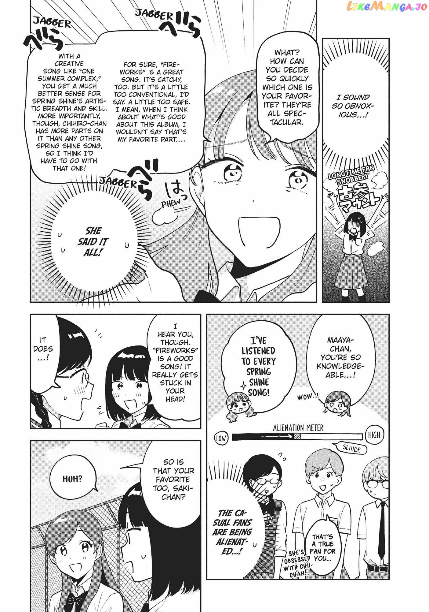 Oshi ga Tonari de Jugyou ni Shuuchuu Dekinai! chapter 23 - page 15