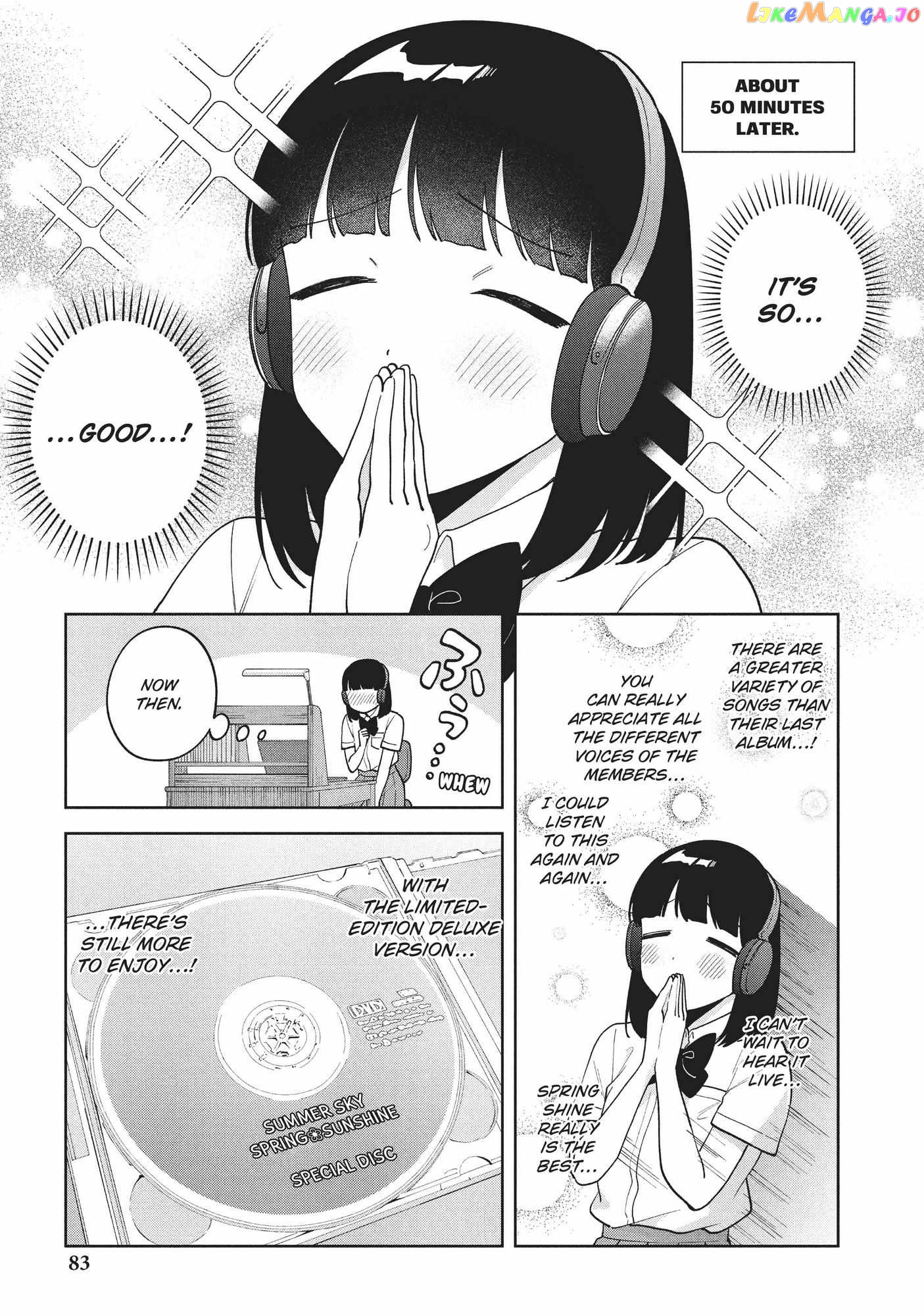 Oshi ga Tonari de Jugyou ni Shuuchuu Dekinai! chapter 23 - page 3