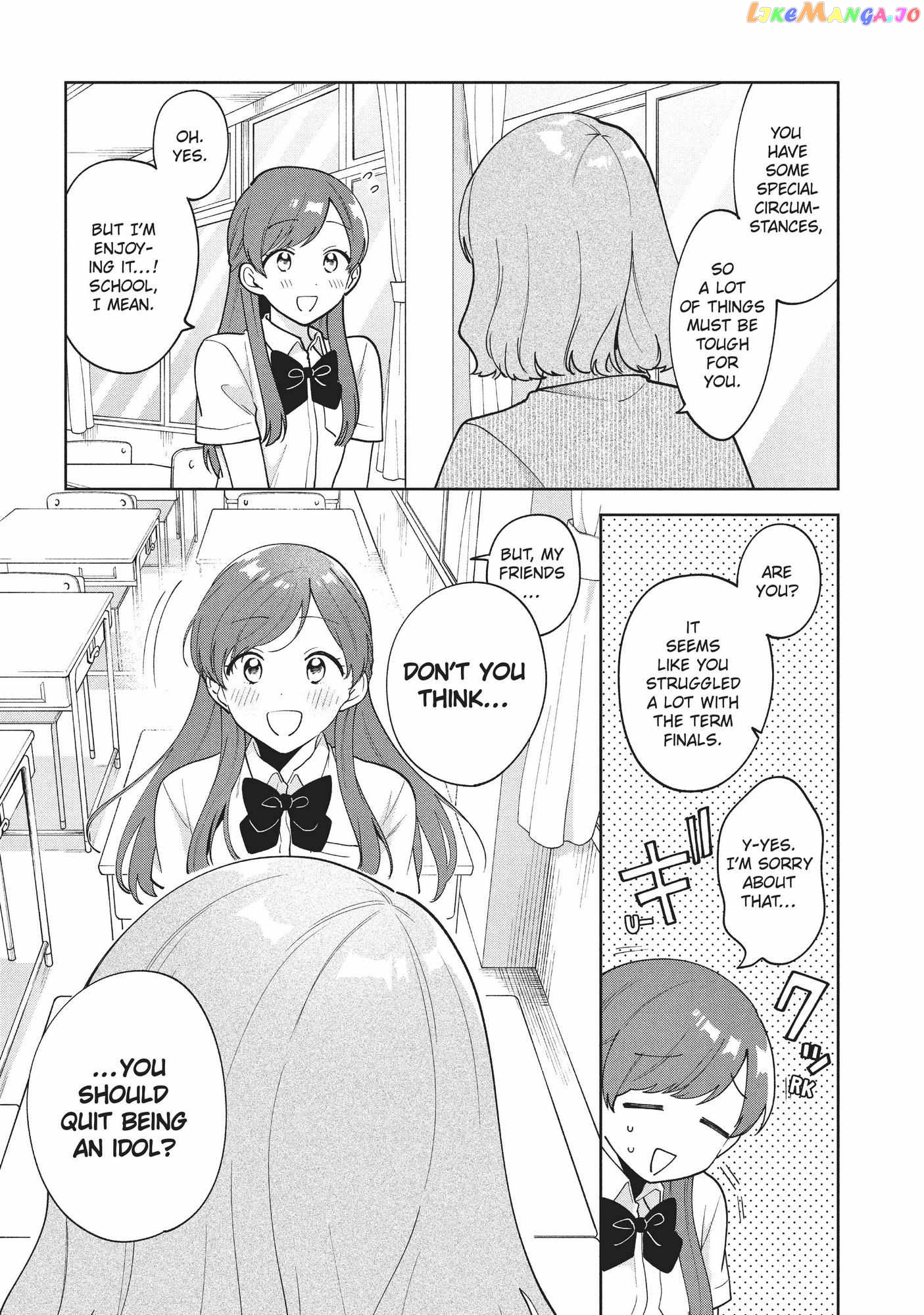 Oshi ga Tonari de Jugyou ni Shuuchuu Dekinai! chapter 25 - page 11