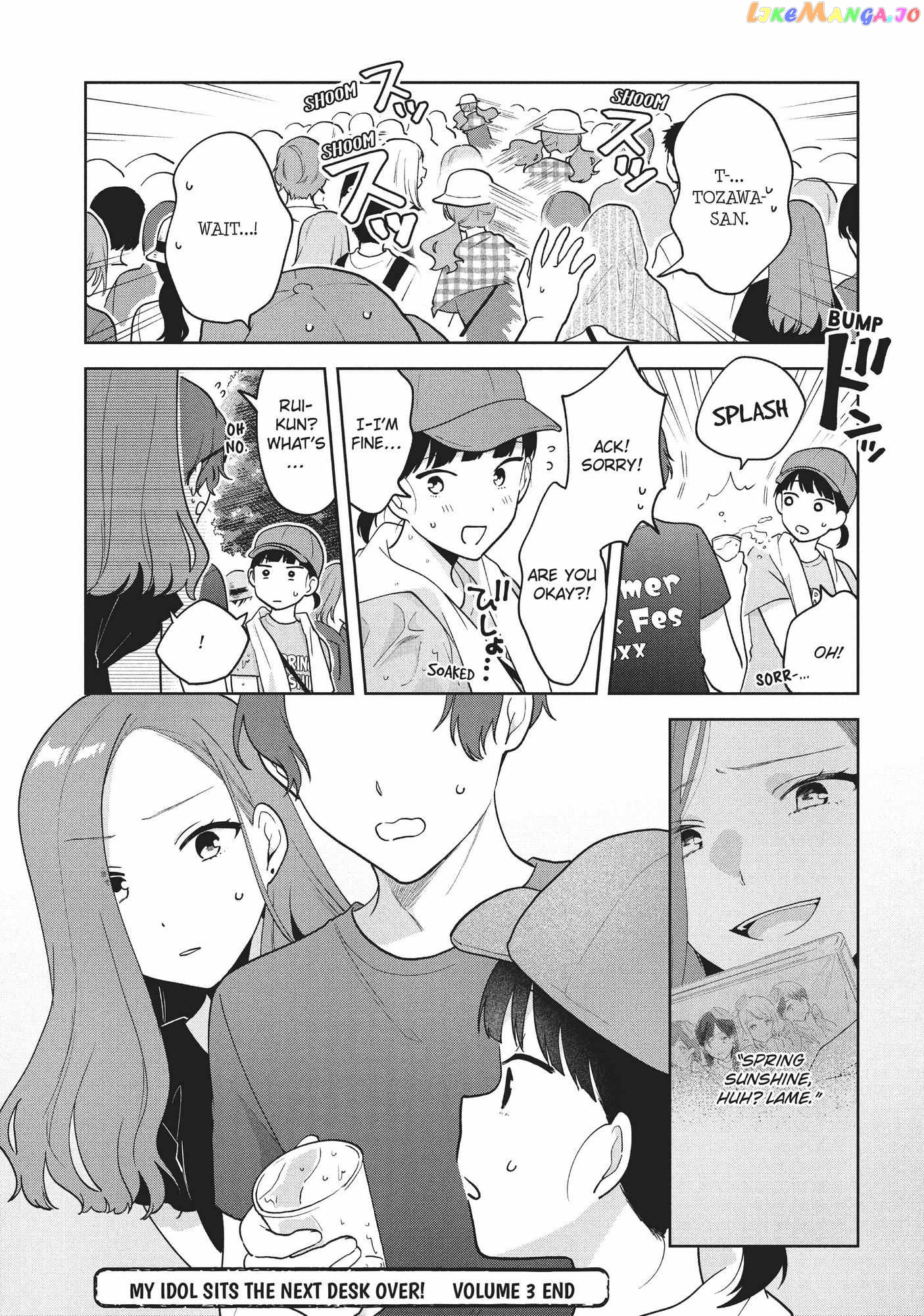 Oshi ga Tonari de Jugyou ni Shuuchuu Dekinai! chapter 27 - page 22