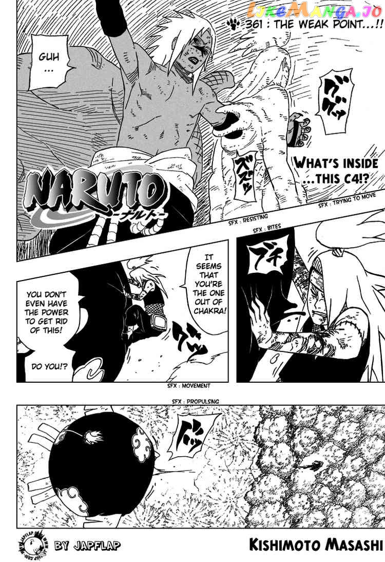 Naruto - Manga Chapter 361 - page 2