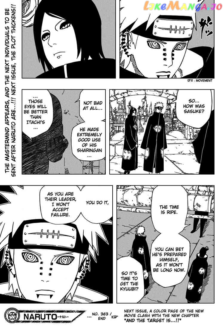 Naruto - Manga Chapter 363 - page 17