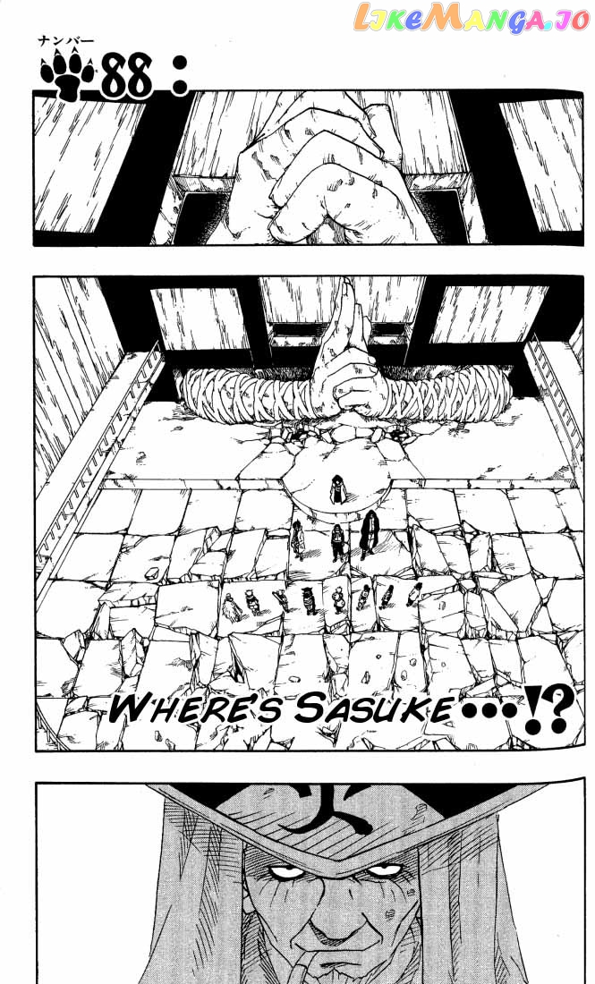 Naruto - Manga Chapter 88 - page 1