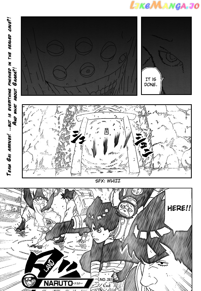 Naruto - Manga Chapter 261 - page 21