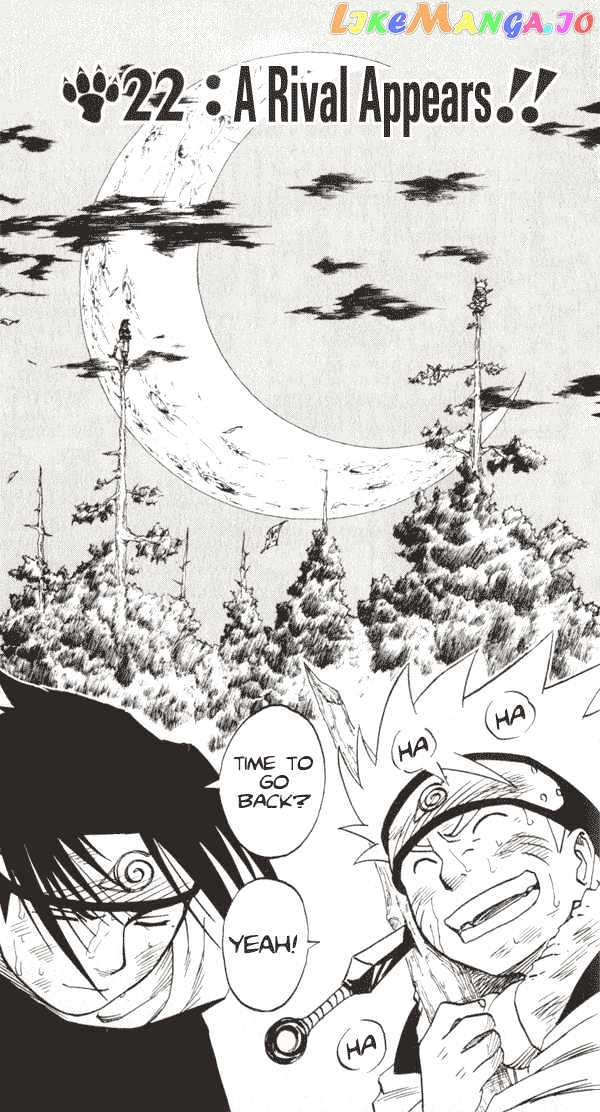 Naruto - Manga chapter 22 - page 1