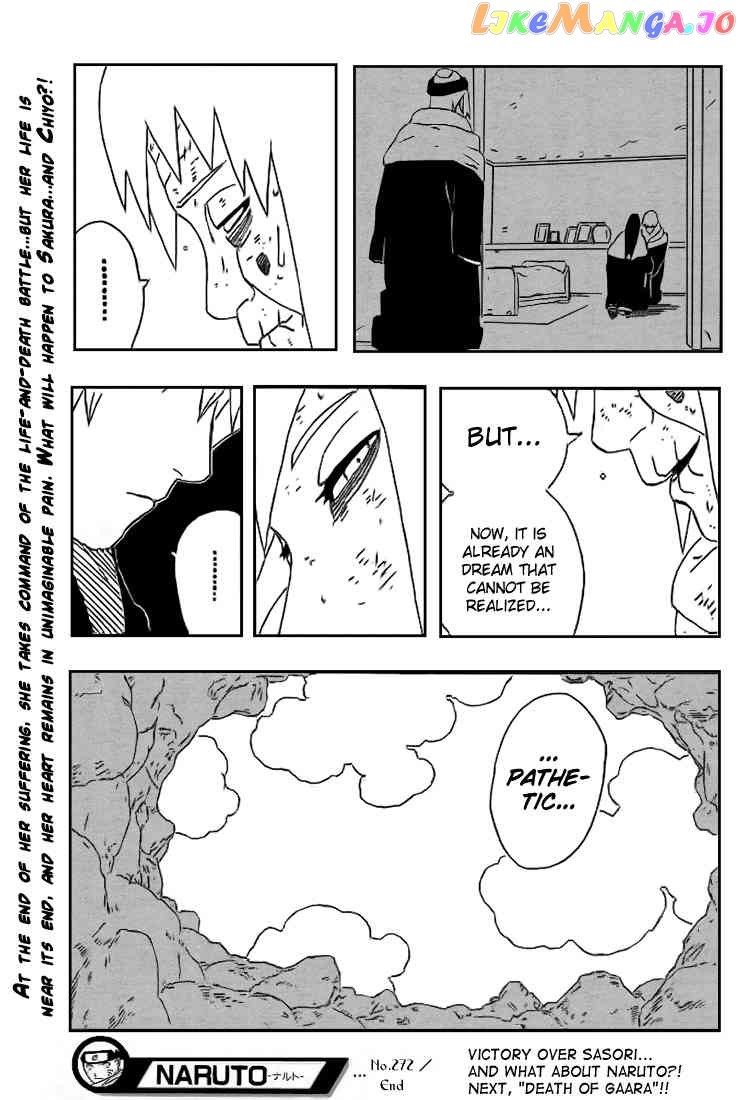 Naruto - Manga Chapter 274 - page 18