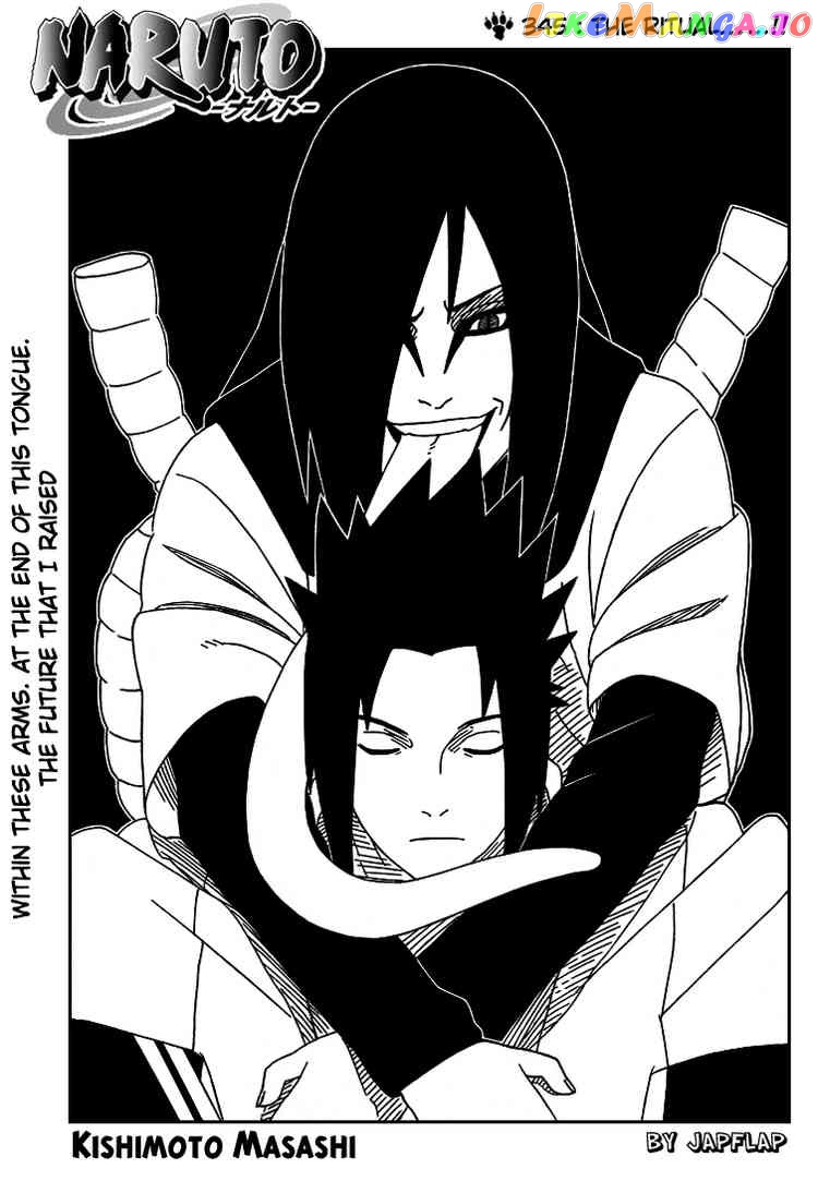 Naruto - Manga Chapter 345 - page 1
